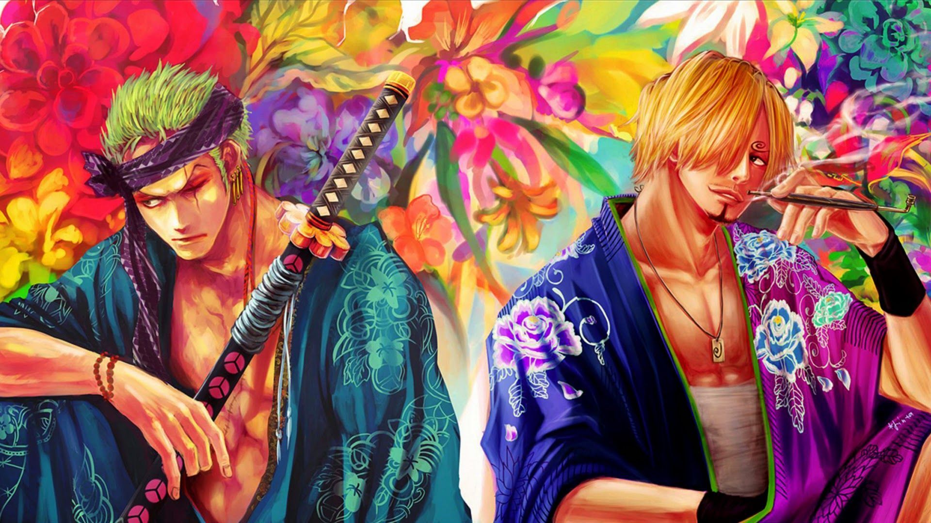 Roronoa Zoro Vs Sanji One Piece Wallpapers