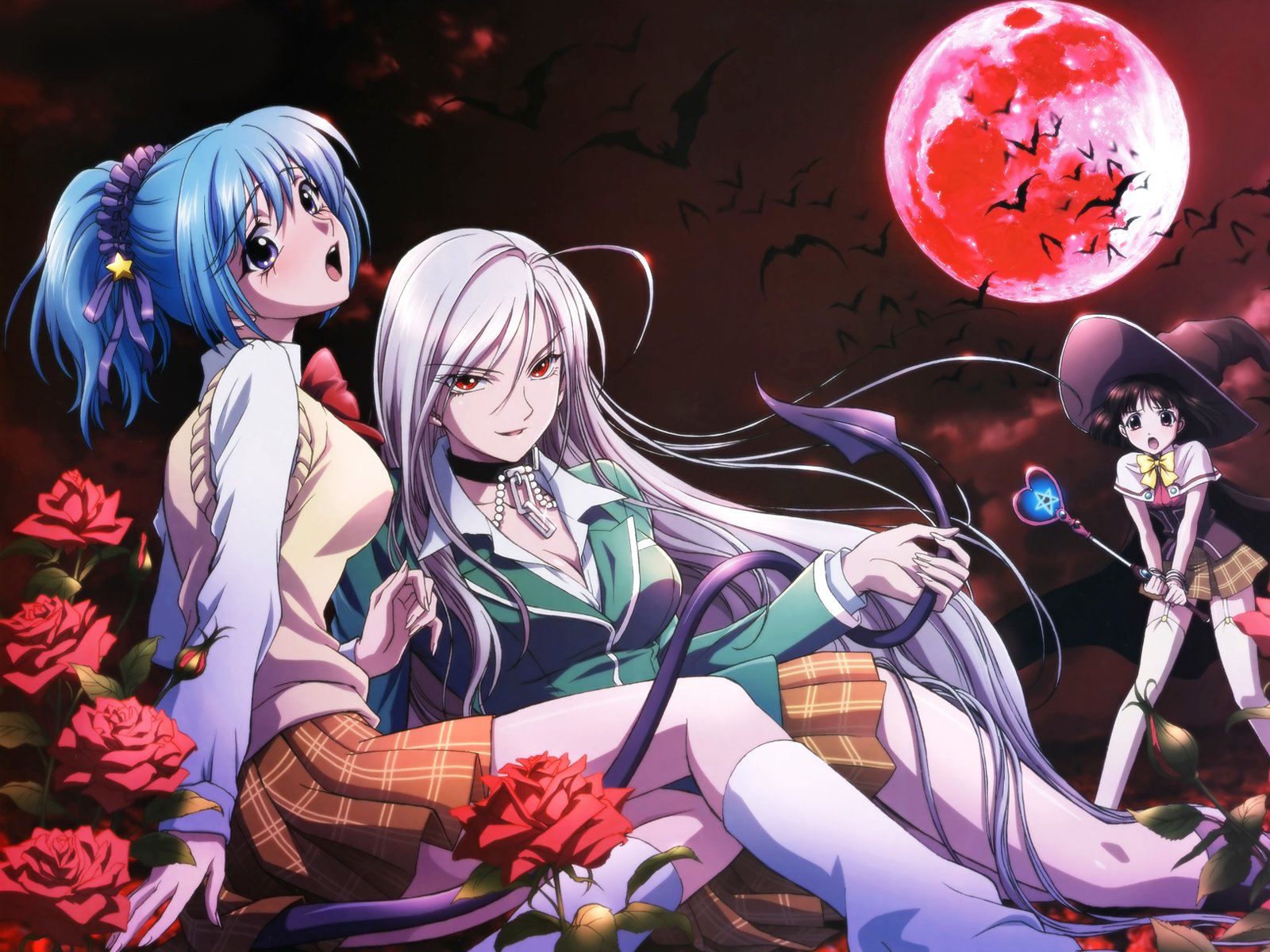 Rosario + Vampire Wallpapers