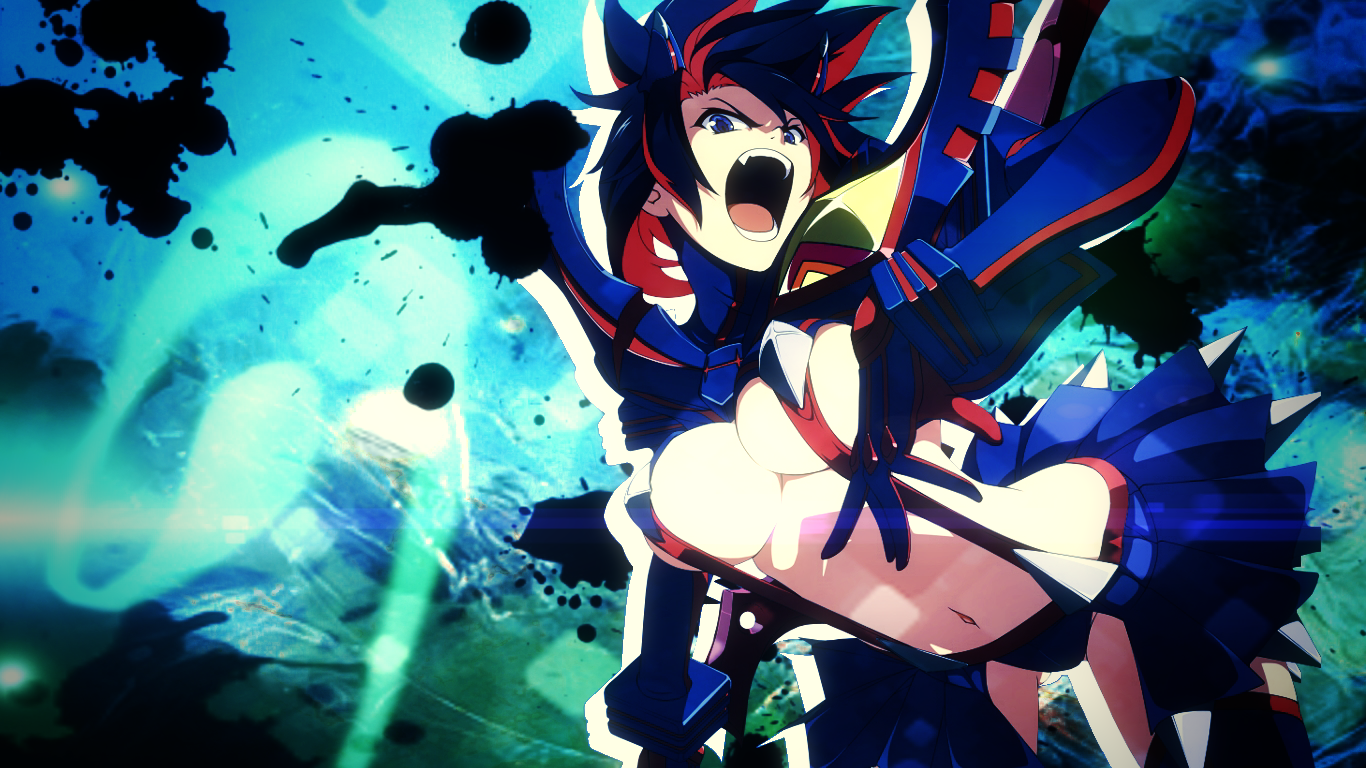 Ryuko Matoi In Kill La Kill Wallpapers