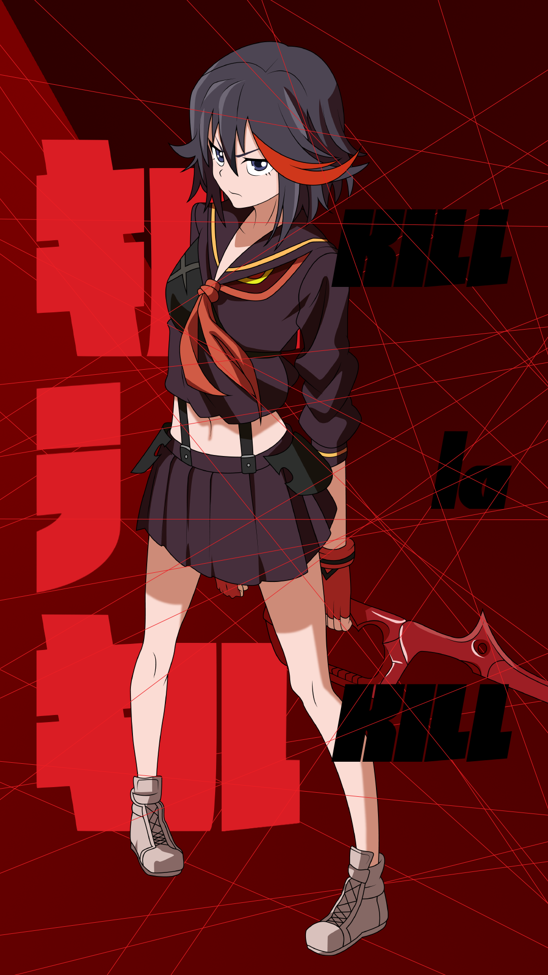 Ryuko Matoi In Kill La Kill Wallpapers