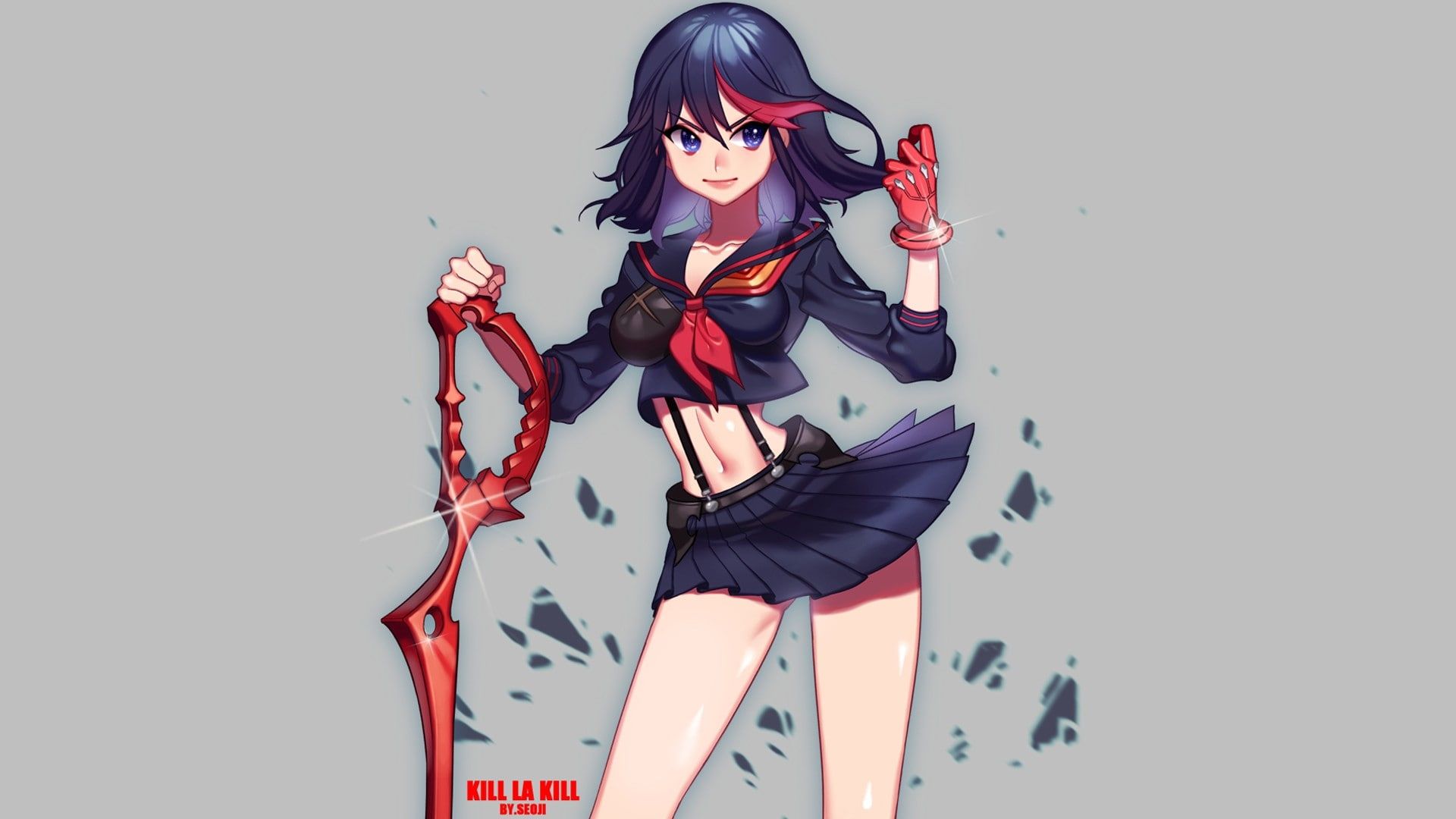 Ryuko Matoi In Kill La Kill Wallpapers