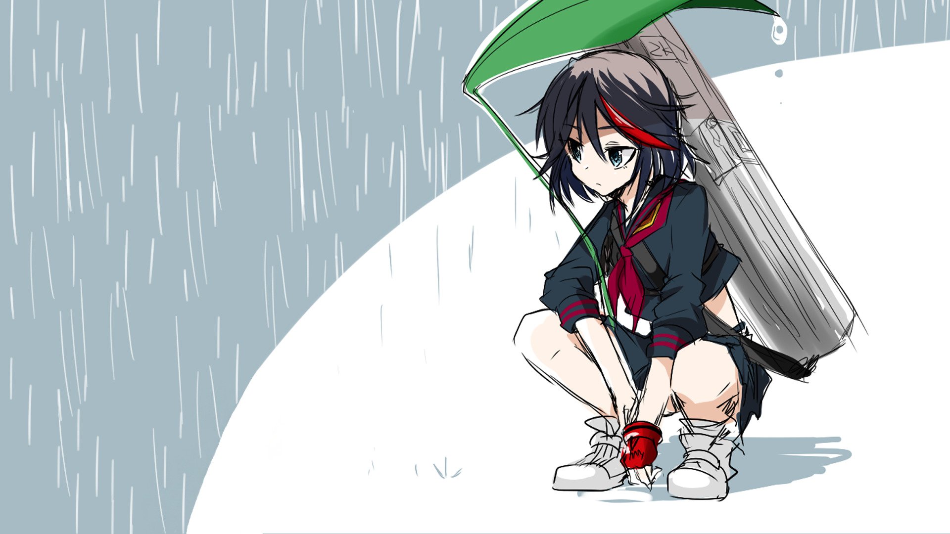 Ryuko Matoi In Kill La Kill Wallpapers