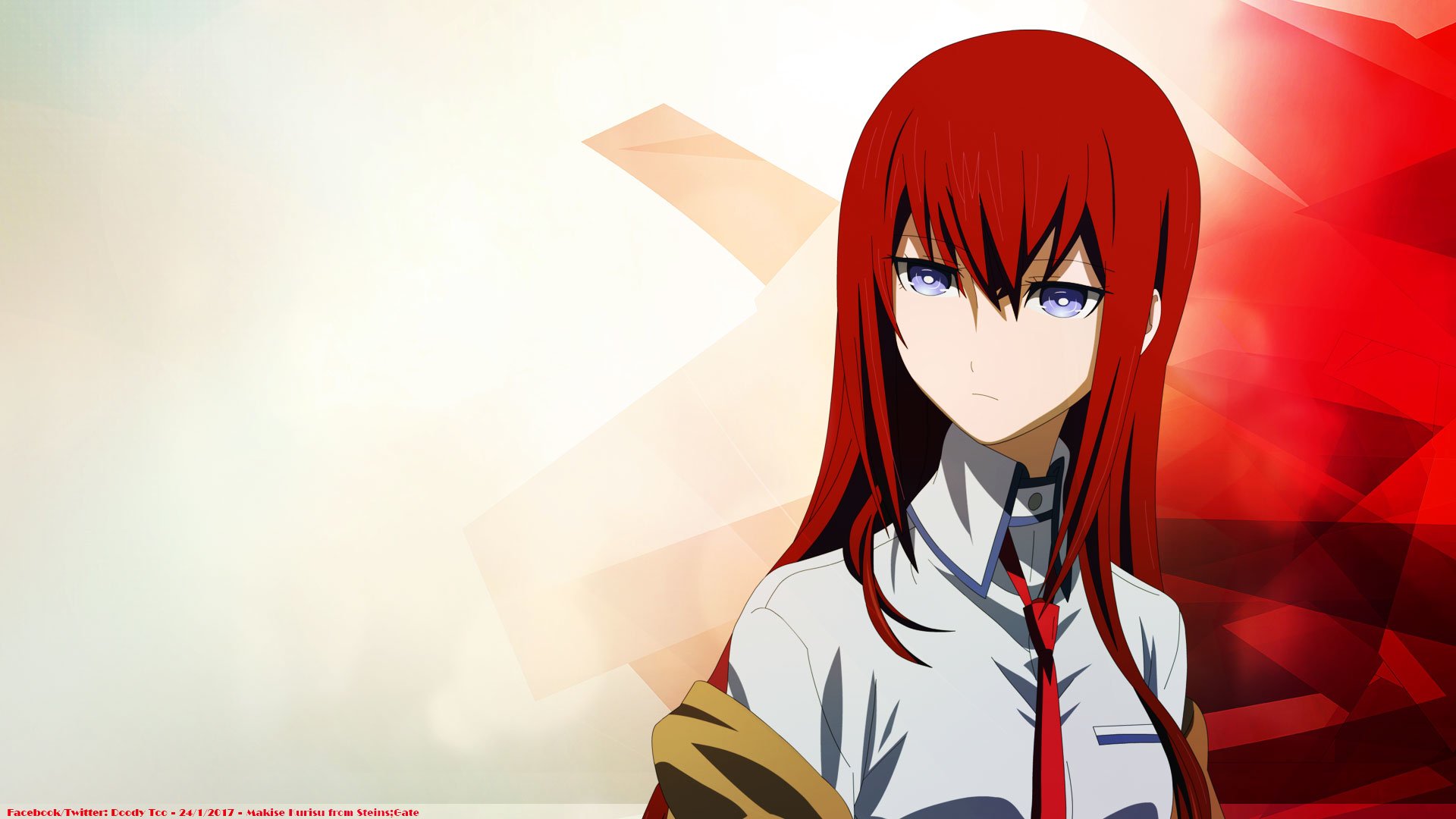 Sad Makise Kurisu Wallpapers