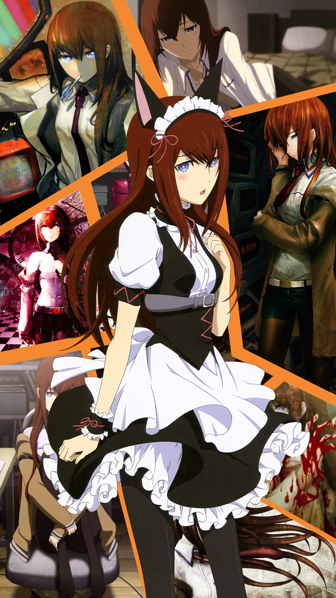 Sad Makise Kurisu Wallpapers