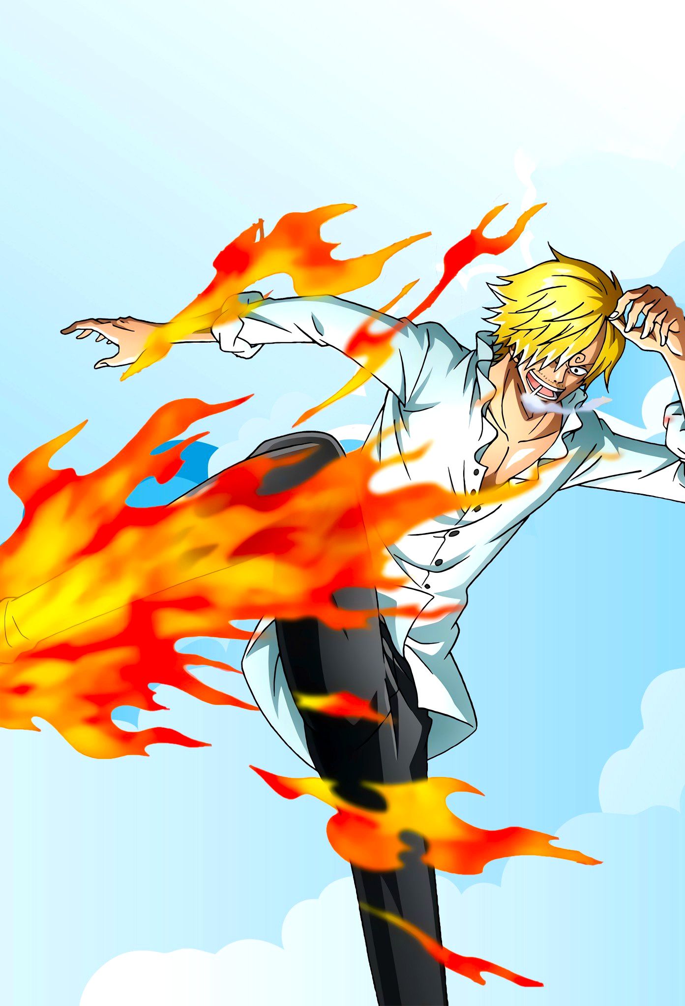 Sanji Art One Piece Wallpapers