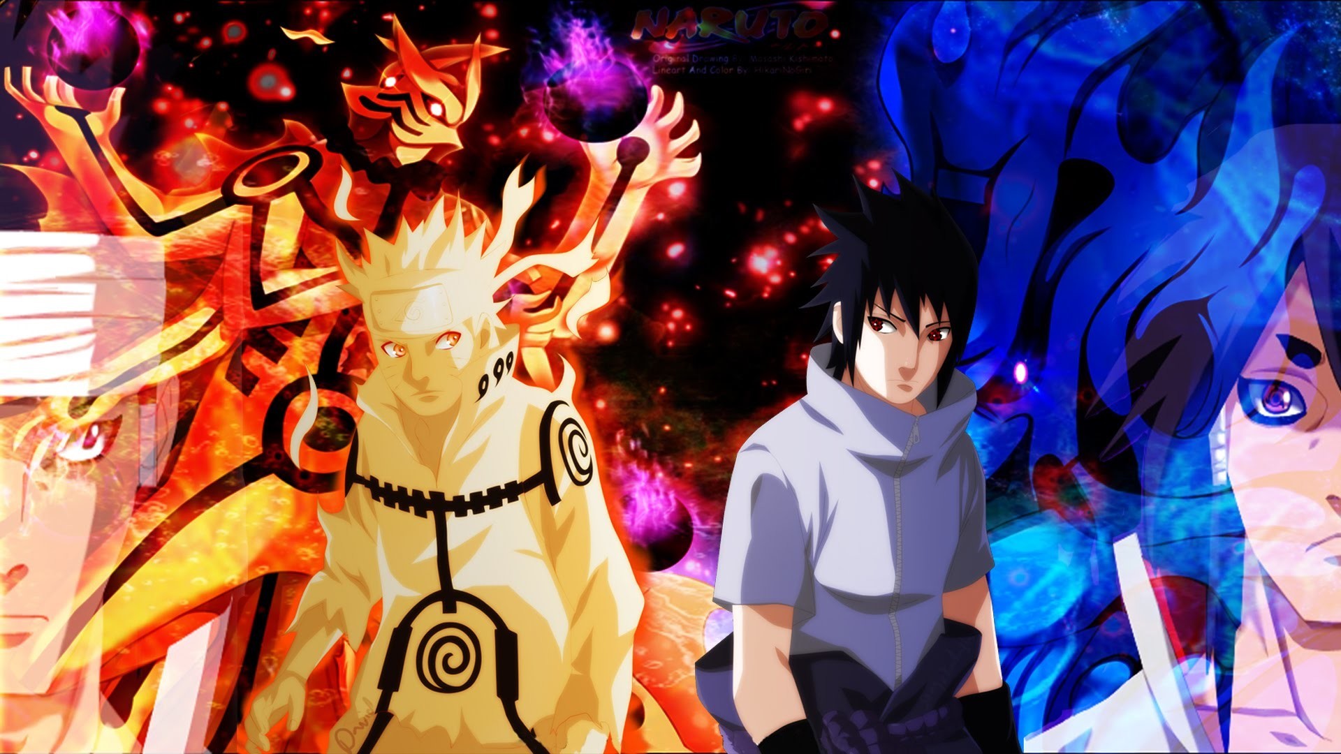 Sasuke Uchiha And Naruto Uzumaki Wallpapers