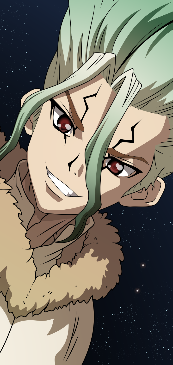 Senku Ishigami In Space Dr. Stone Wallpapers