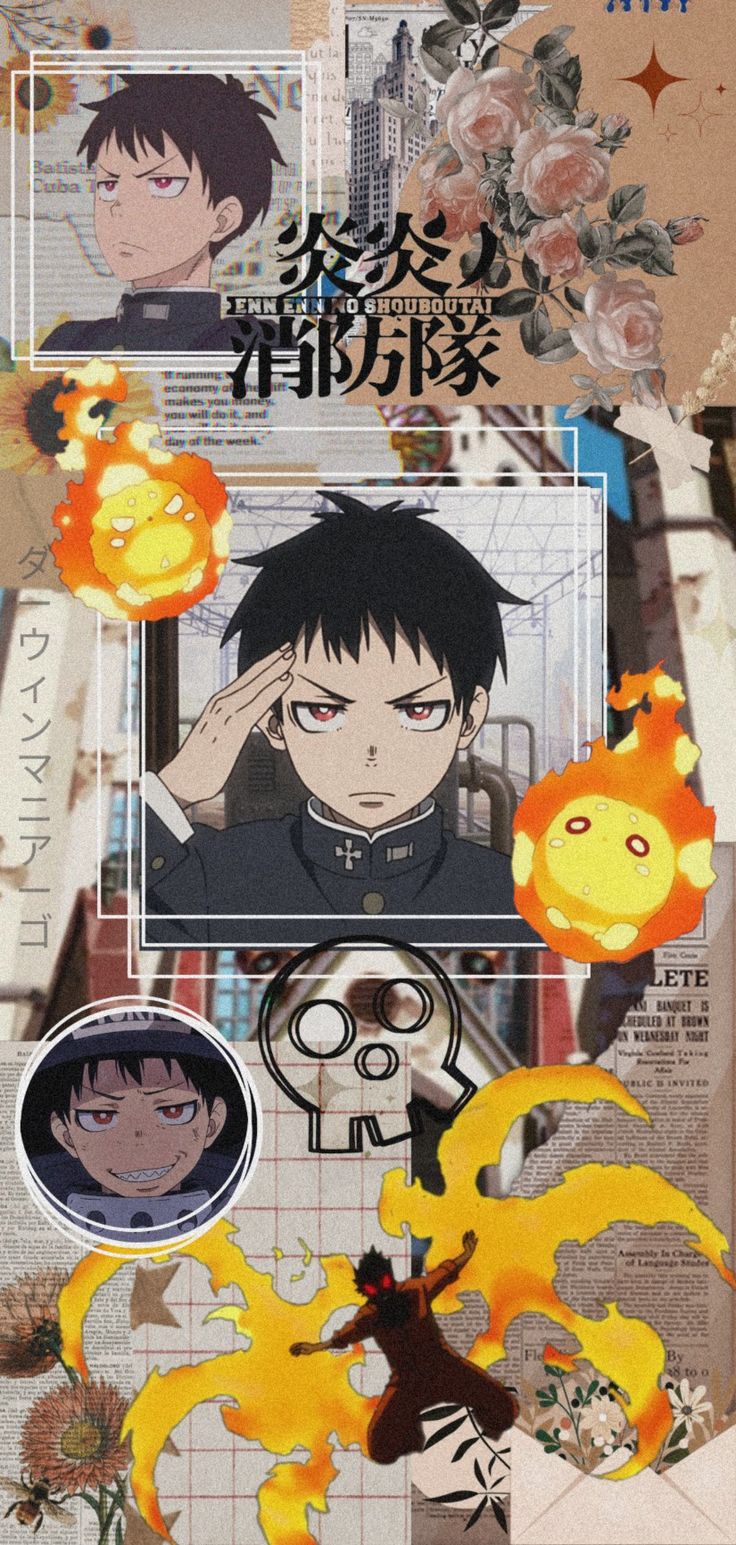 Shinra Kusakabe Anime Wallpapers