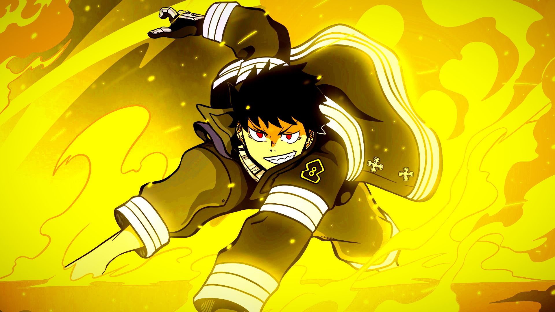 Shinra Kusakabe Fire Force Wallpapers