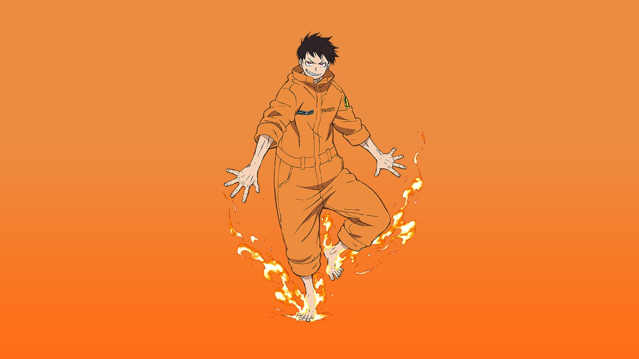 Shinra Kusakabe Fire Force Wallpapers