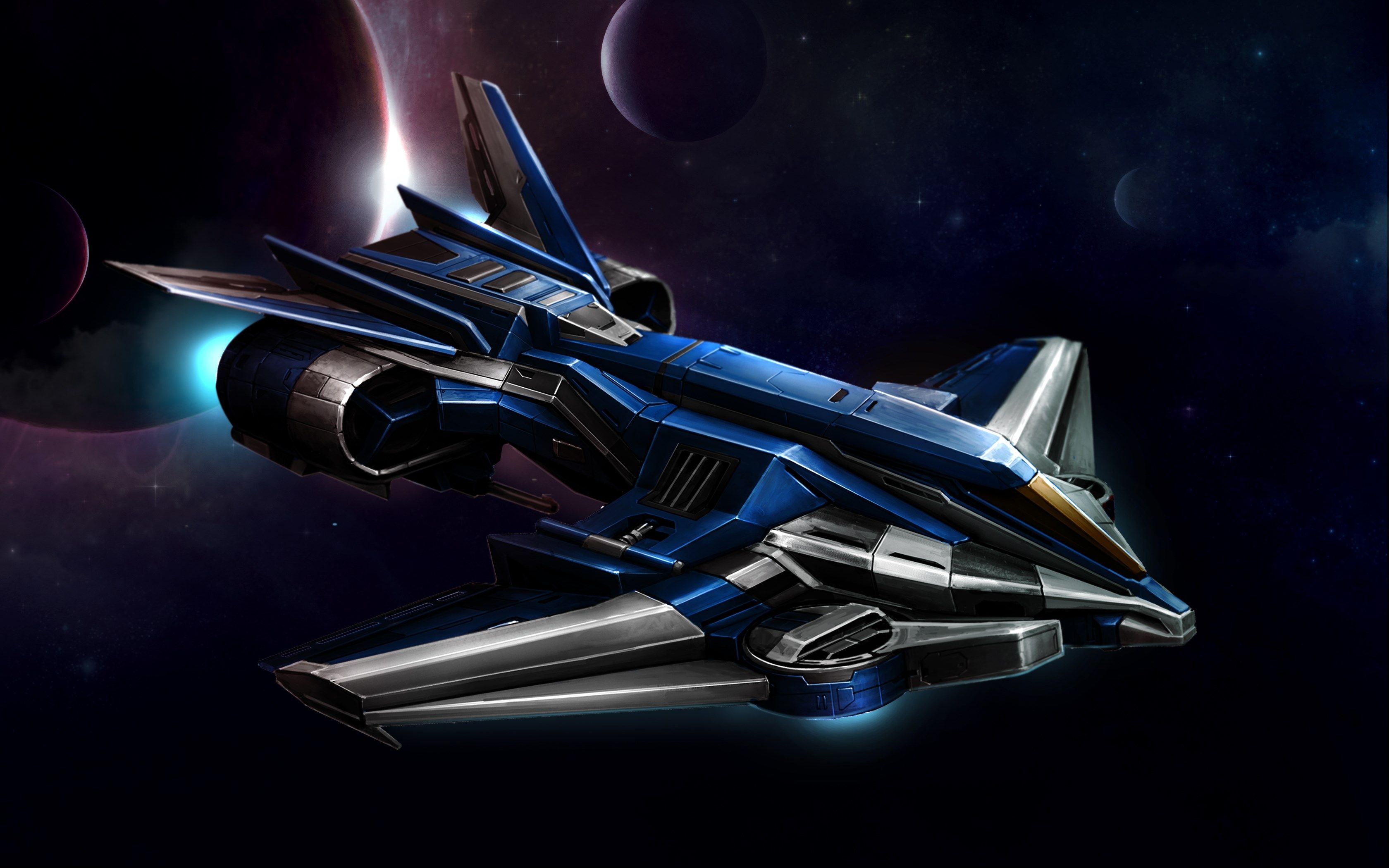 Spaceship And Warrior Wallpapers