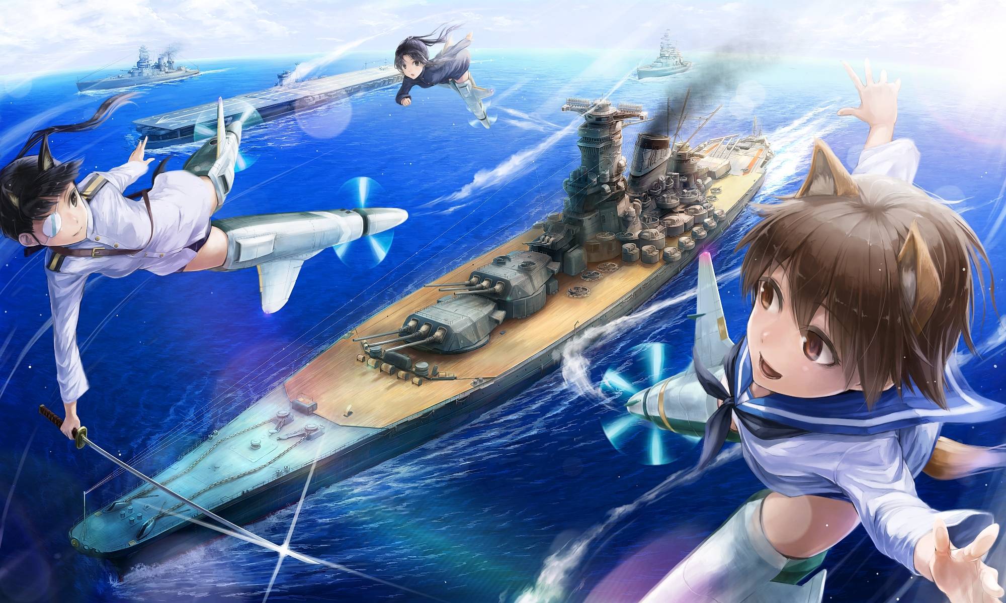 Strike Witches: The Movie Wallpapers