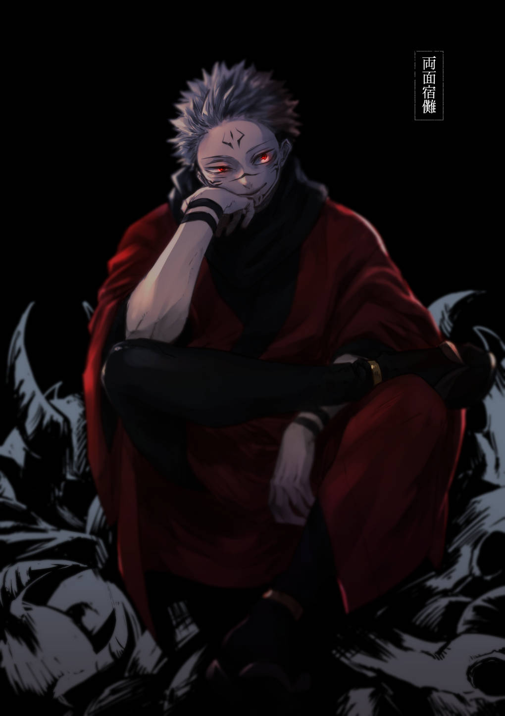 Sukuna Jujutsu Kaisen Art Wallpapers