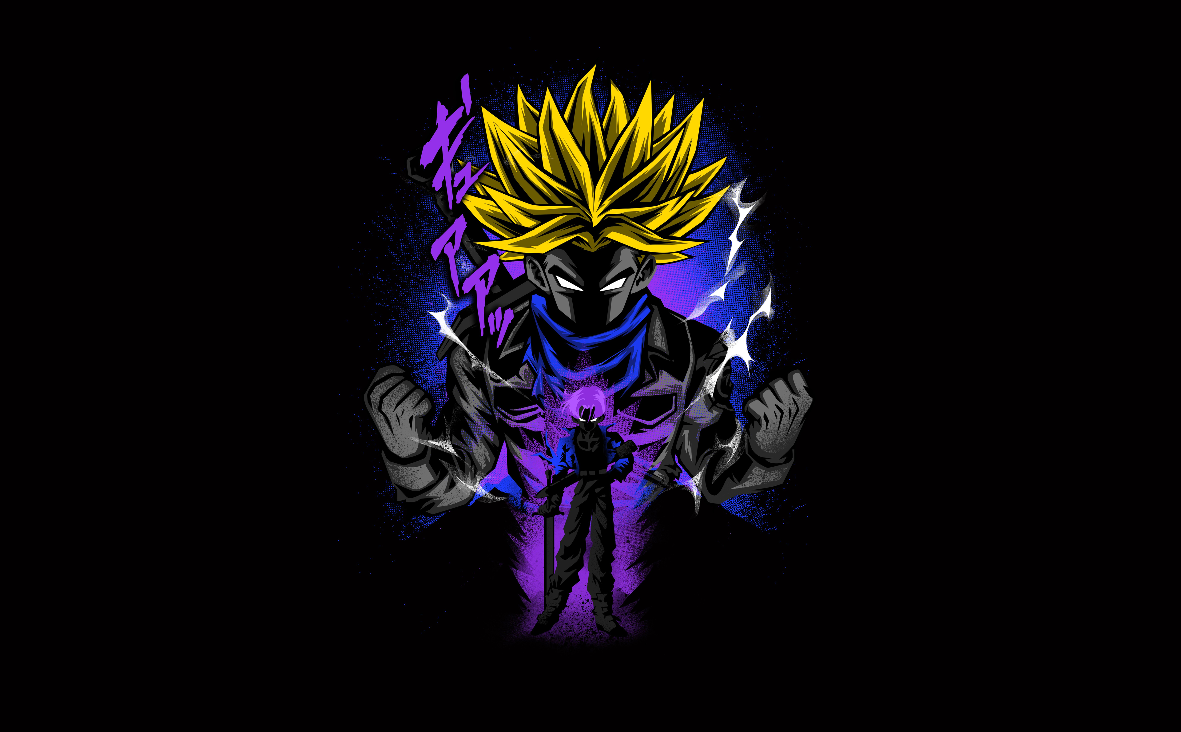 Super Saiyan And Trunks Art Dragon Ball Wallpapers