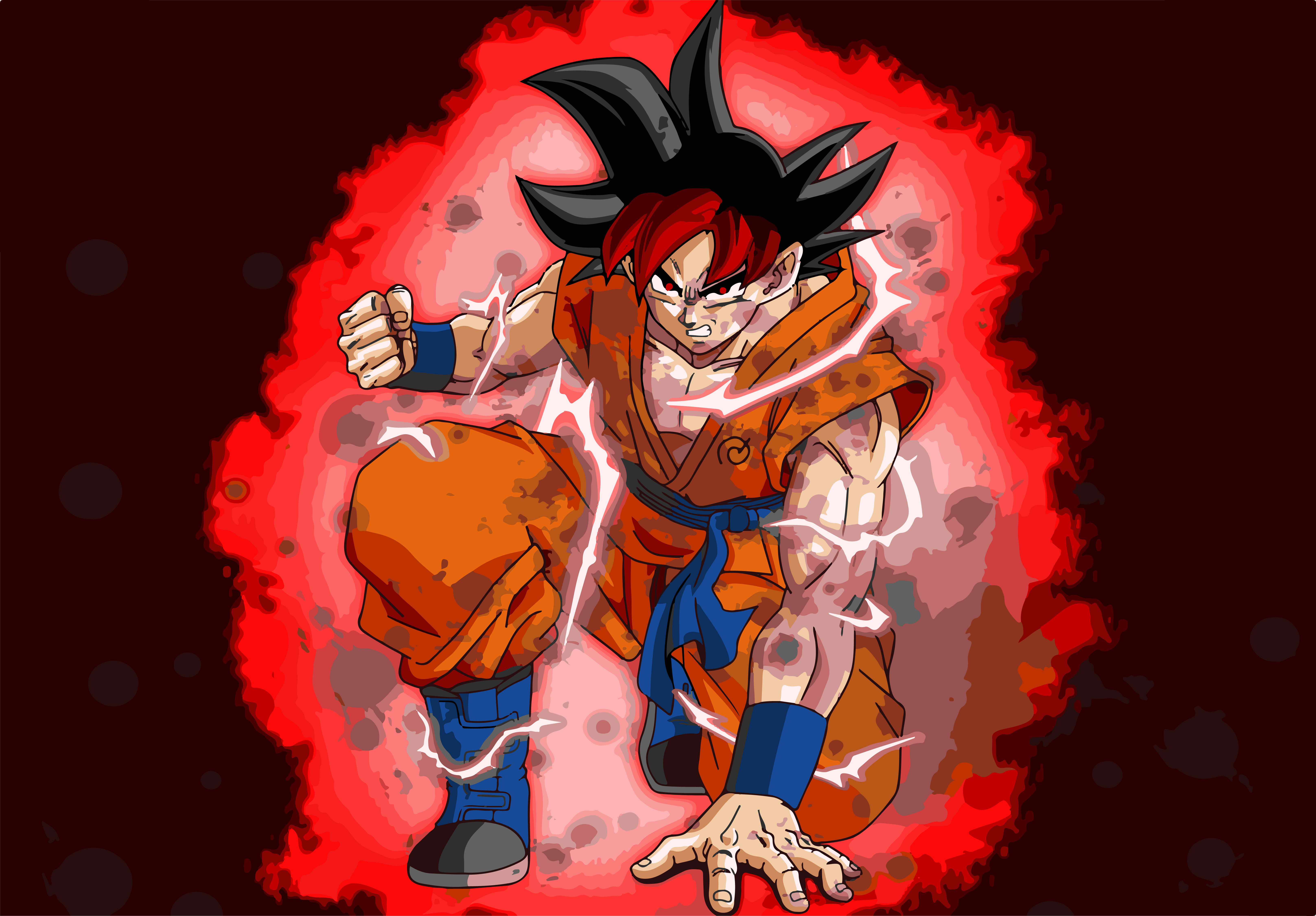 Super Saiyan God Goku Dragon Ball Wallpapers