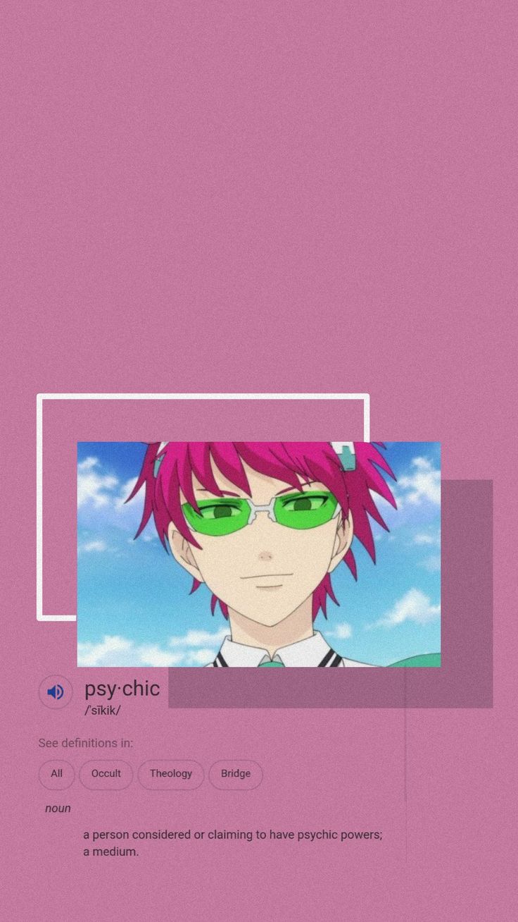 The Disastrous Life Of Saiki K. Wallpapers