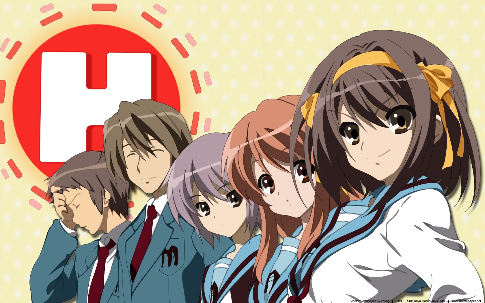 The Melancholy Of Haruhi Suzumiya Wallpapers