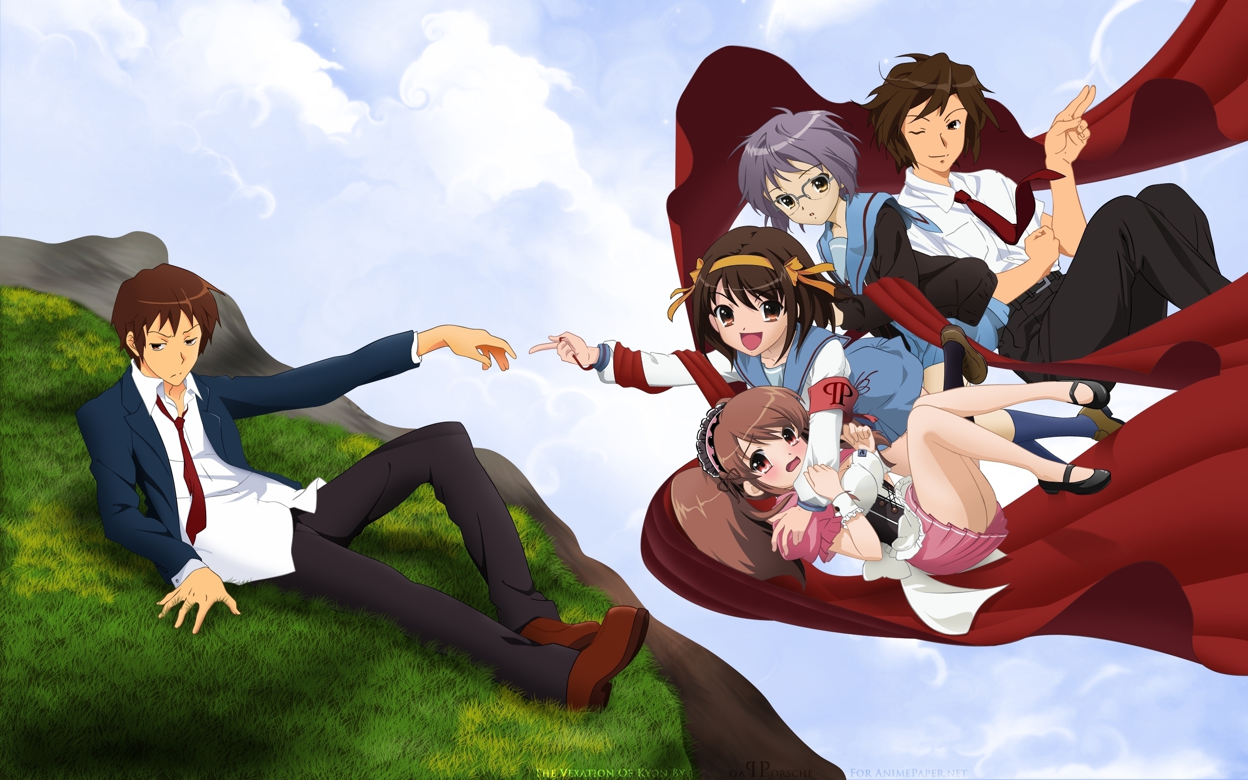 The Melancholy Of Haruhi Suzumiya Wallpapers