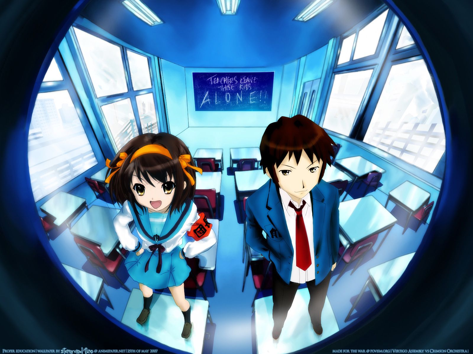 The Melancholy Of Haruhi Suzumiya Wallpapers