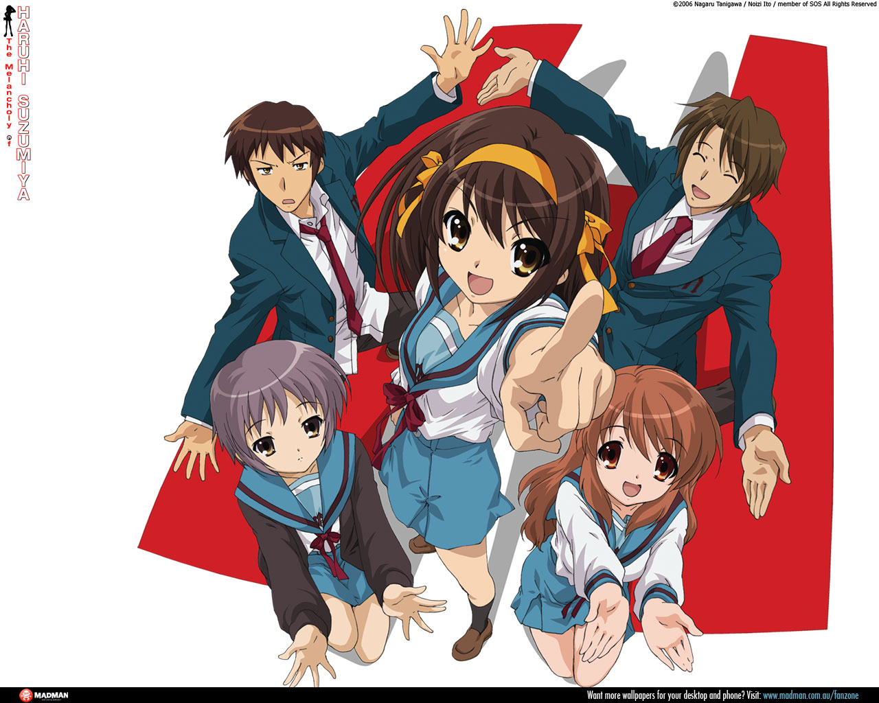 The Melancholy Of Haruhi Suzumiya Wallpapers