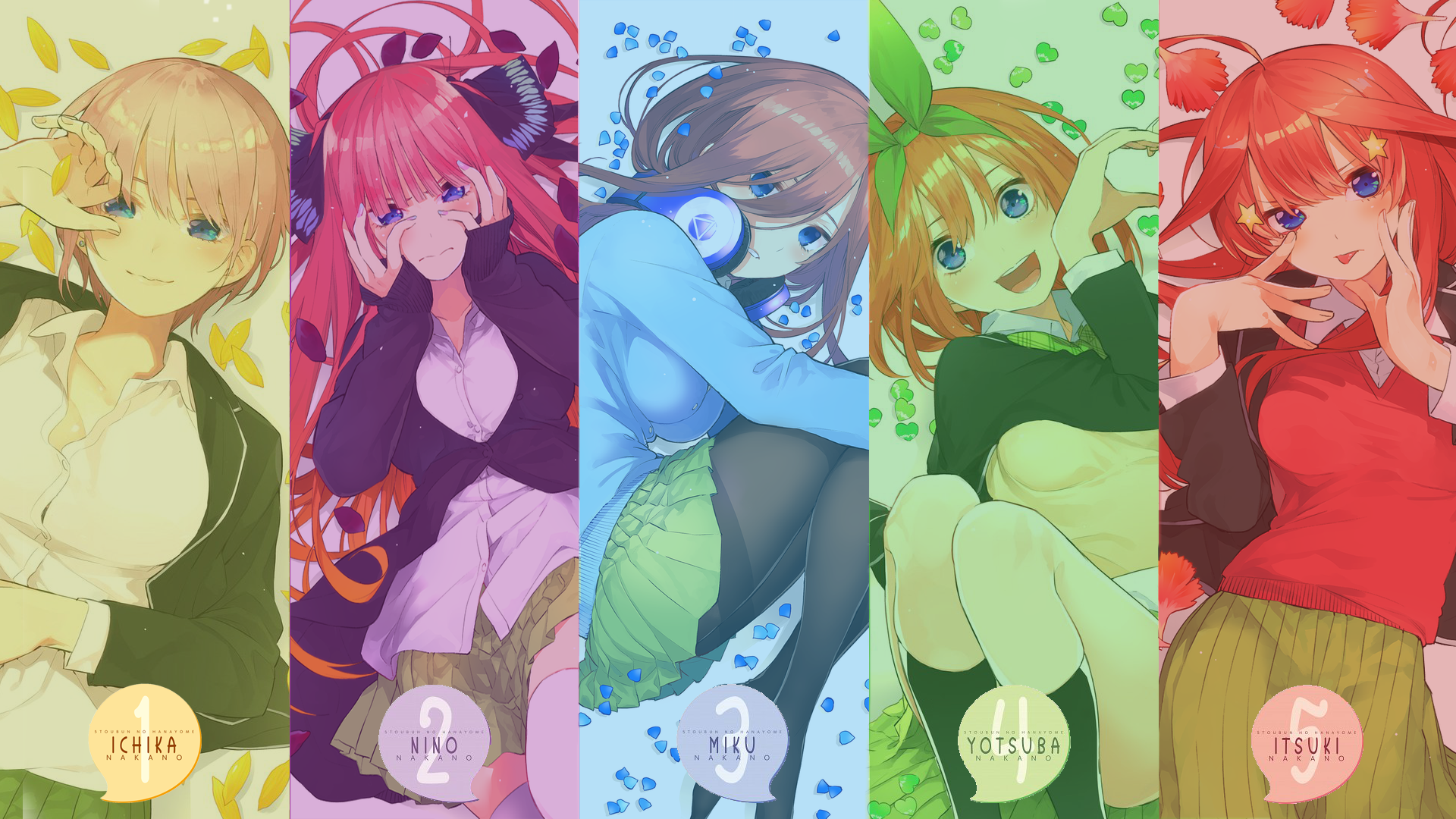 The Quintessential Quintuplets Wallpapers