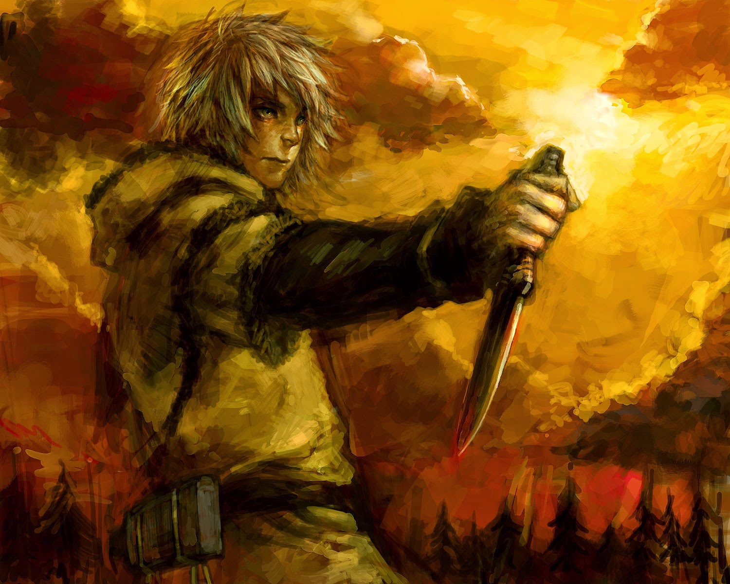 Thorfinn In Vinland Saga Wallpapers