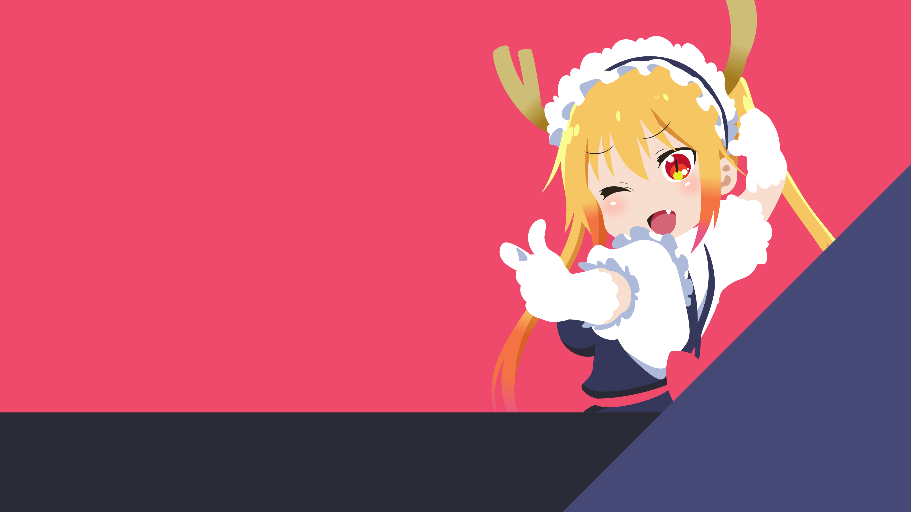 Tohru Anime Minimal Wallpapers