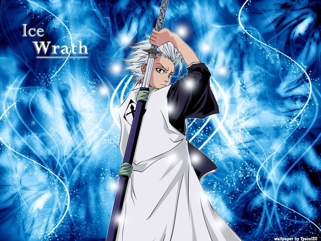 Toushirou Hitsugaya Standing In Moon Night Wallpapers