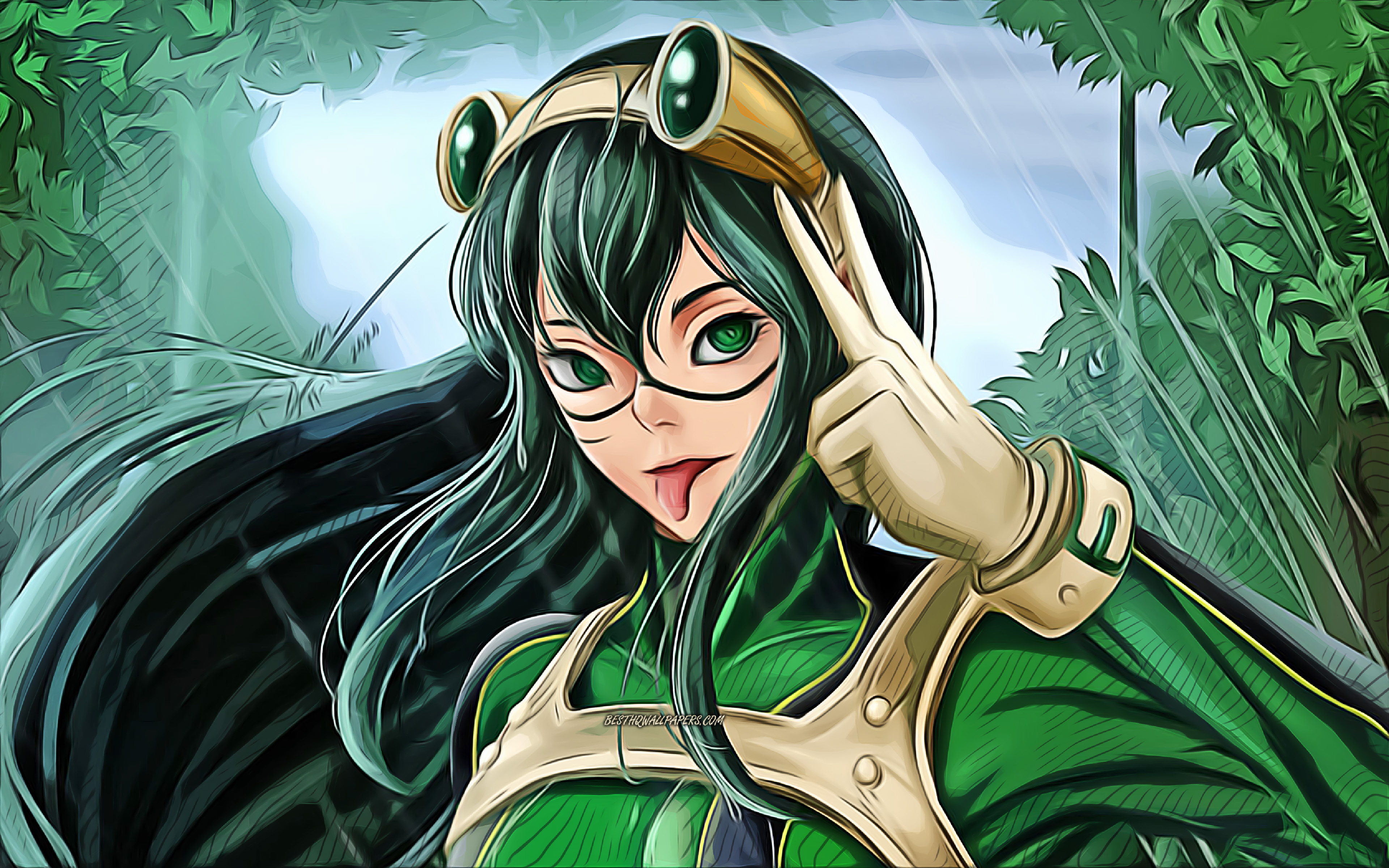 Tsuyu Asui Art Wallpapers