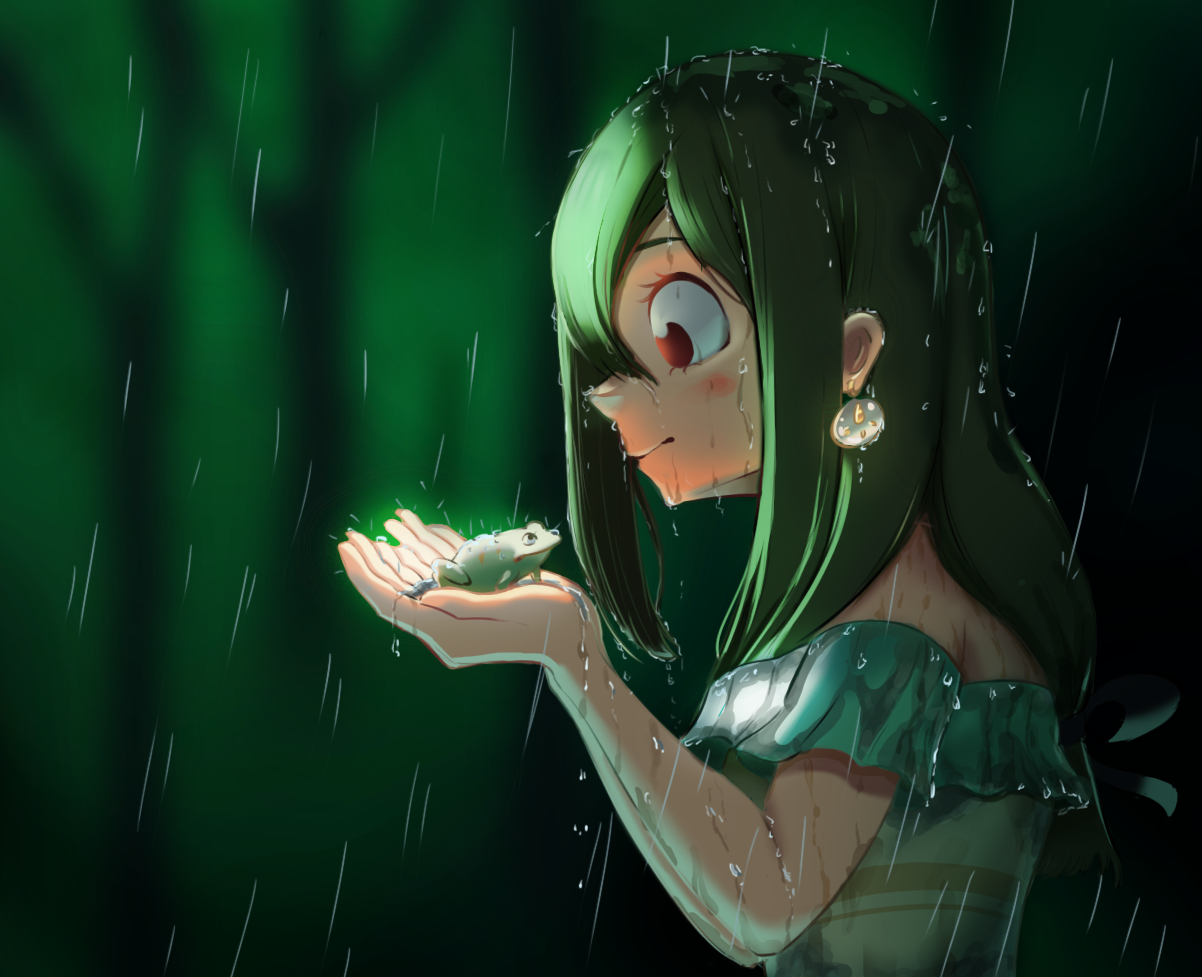 Tsuyu Asui Art Wallpapers