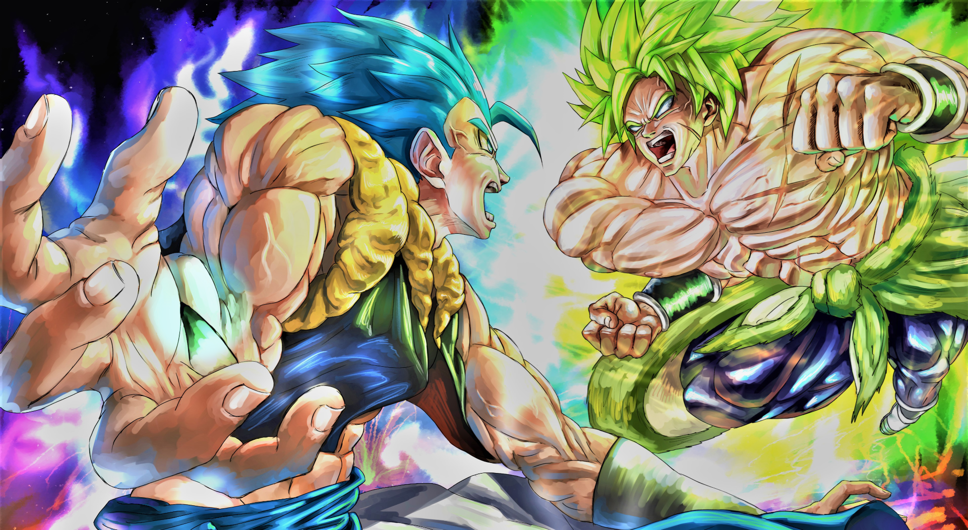 Unstoppable Broly 4K Wallpapers