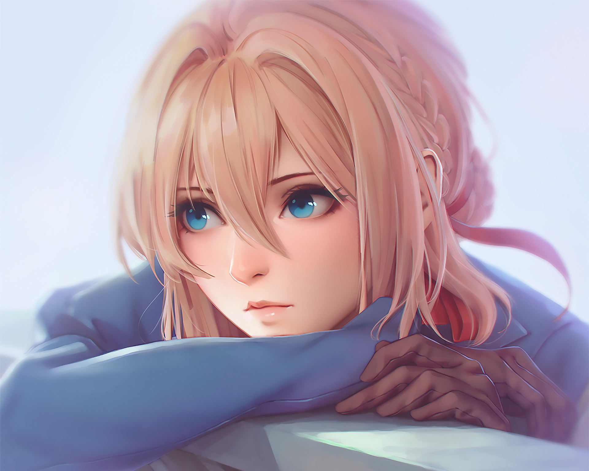 Violet Evergarden Blue Eyes Wallpapers