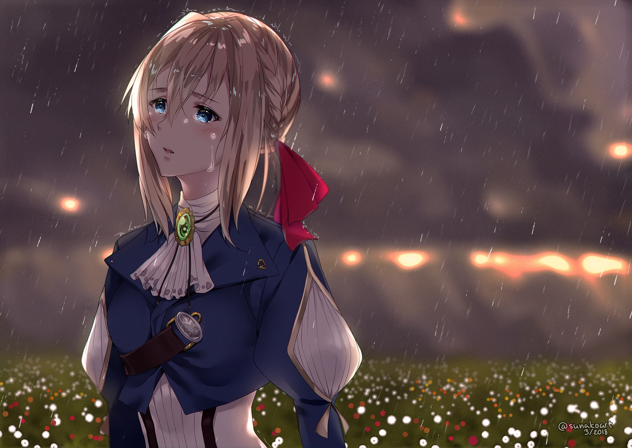 Violet Evergarden Blue Eyes Wallpapers