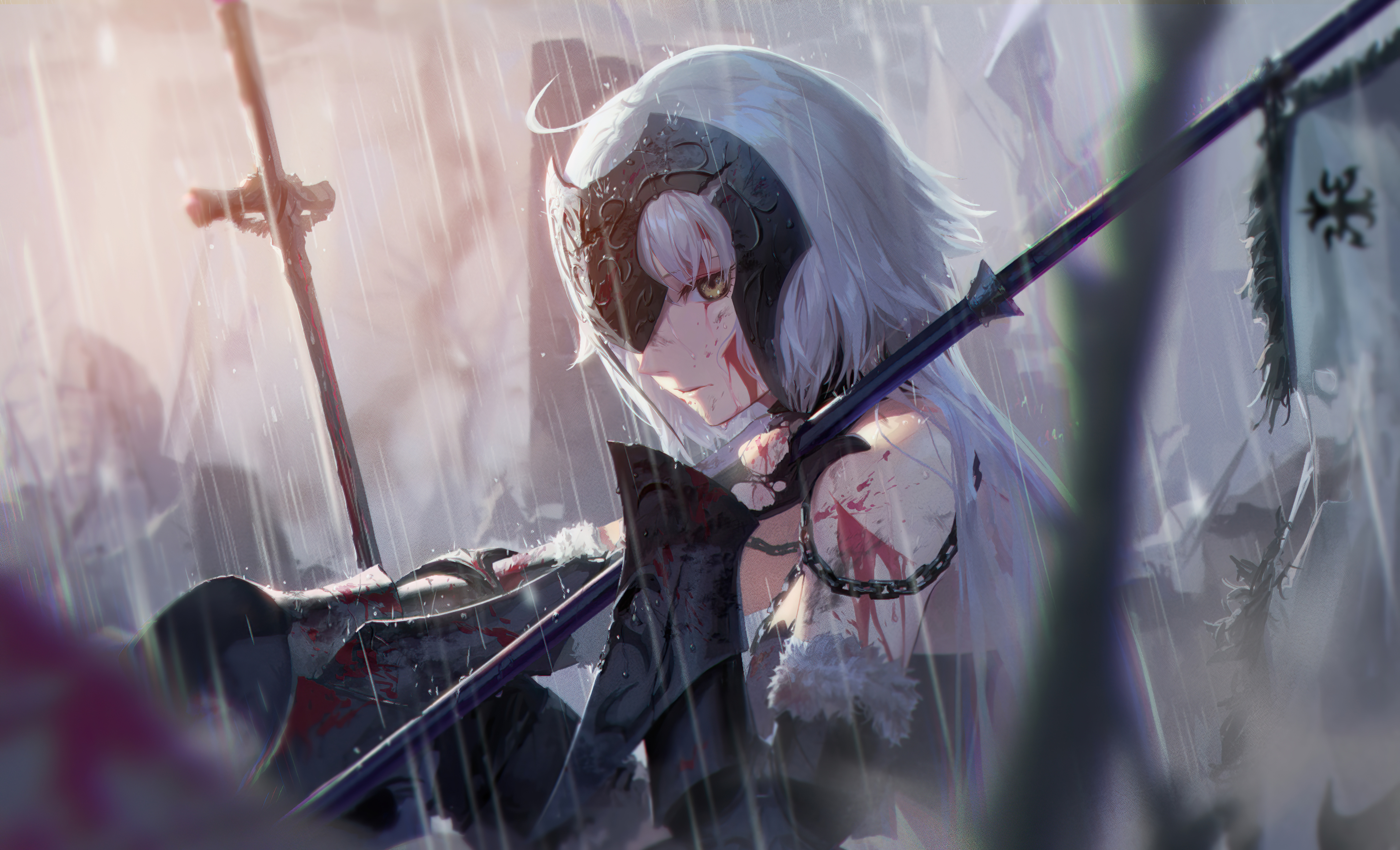 Warrior Anime Women Wallpapers