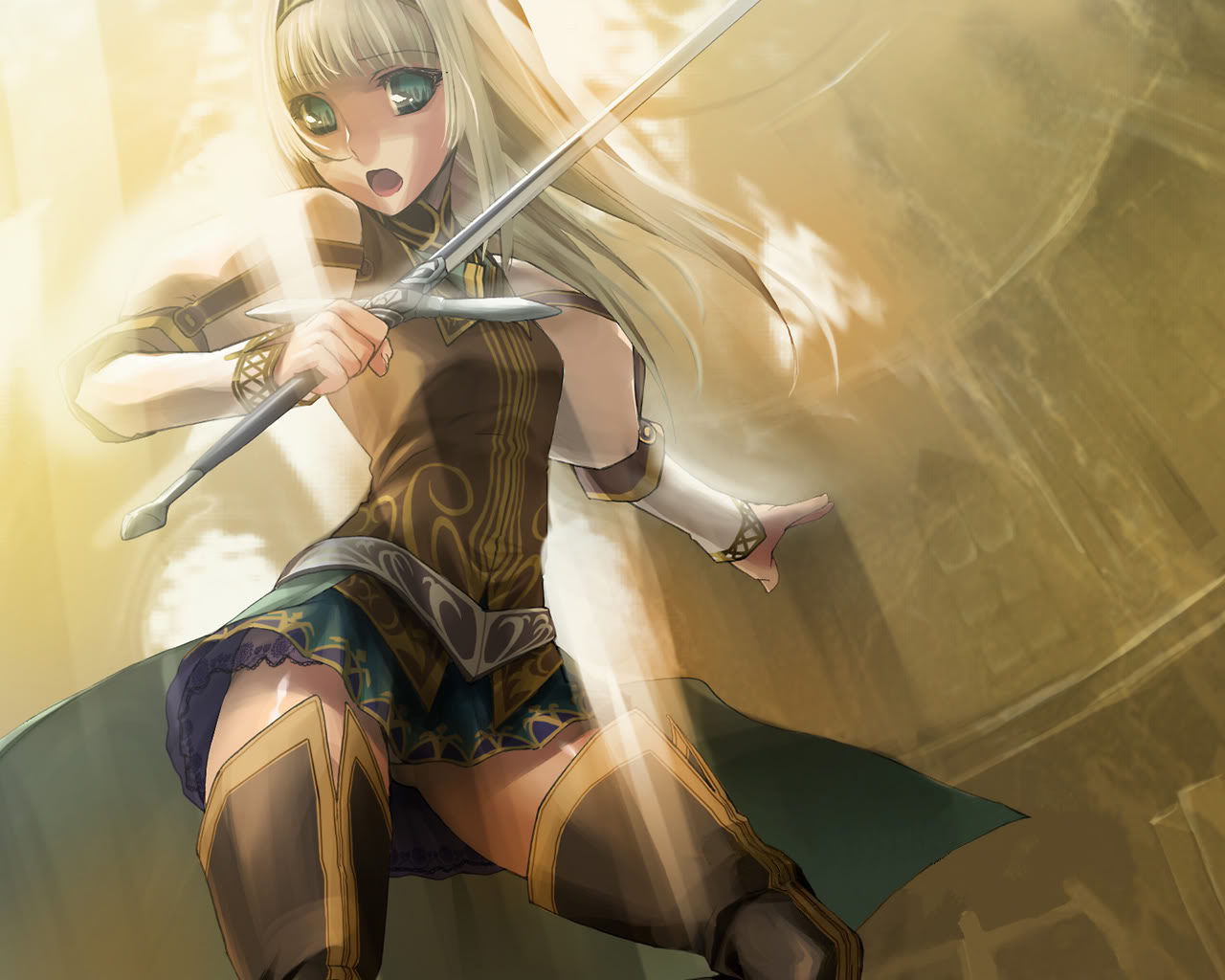 Warrior Anime Women Wallpapers