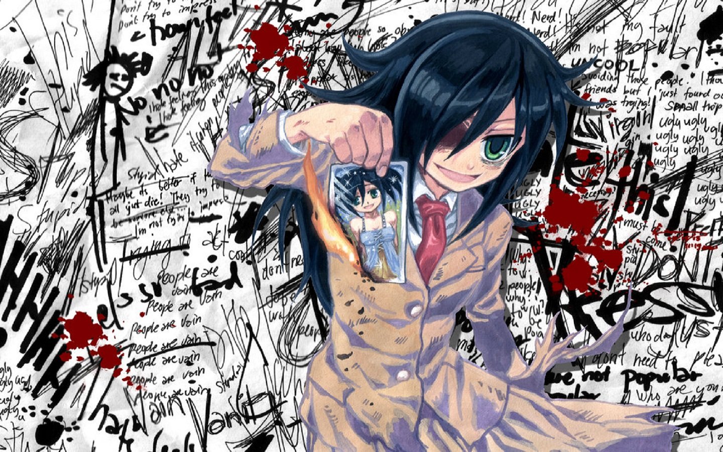 Watamote Wallpapers