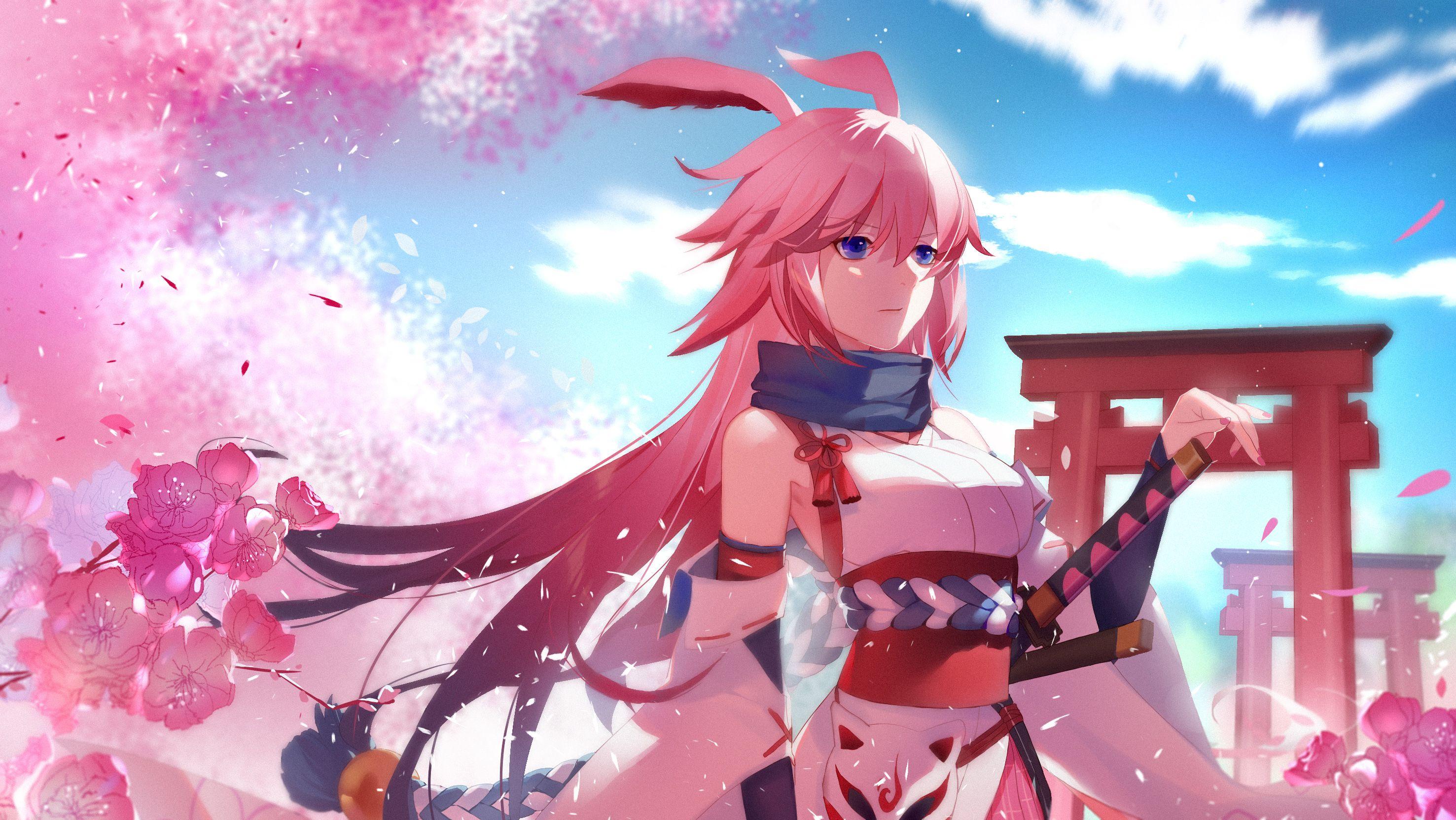 Yae Sakura Honkai Impact 3Rd Wallpapers