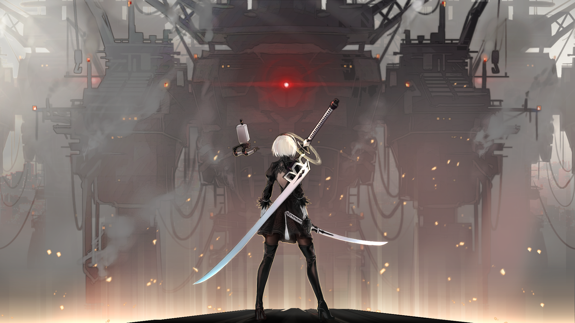 Yorha No 2 Type B Nier Automata Wallpapers