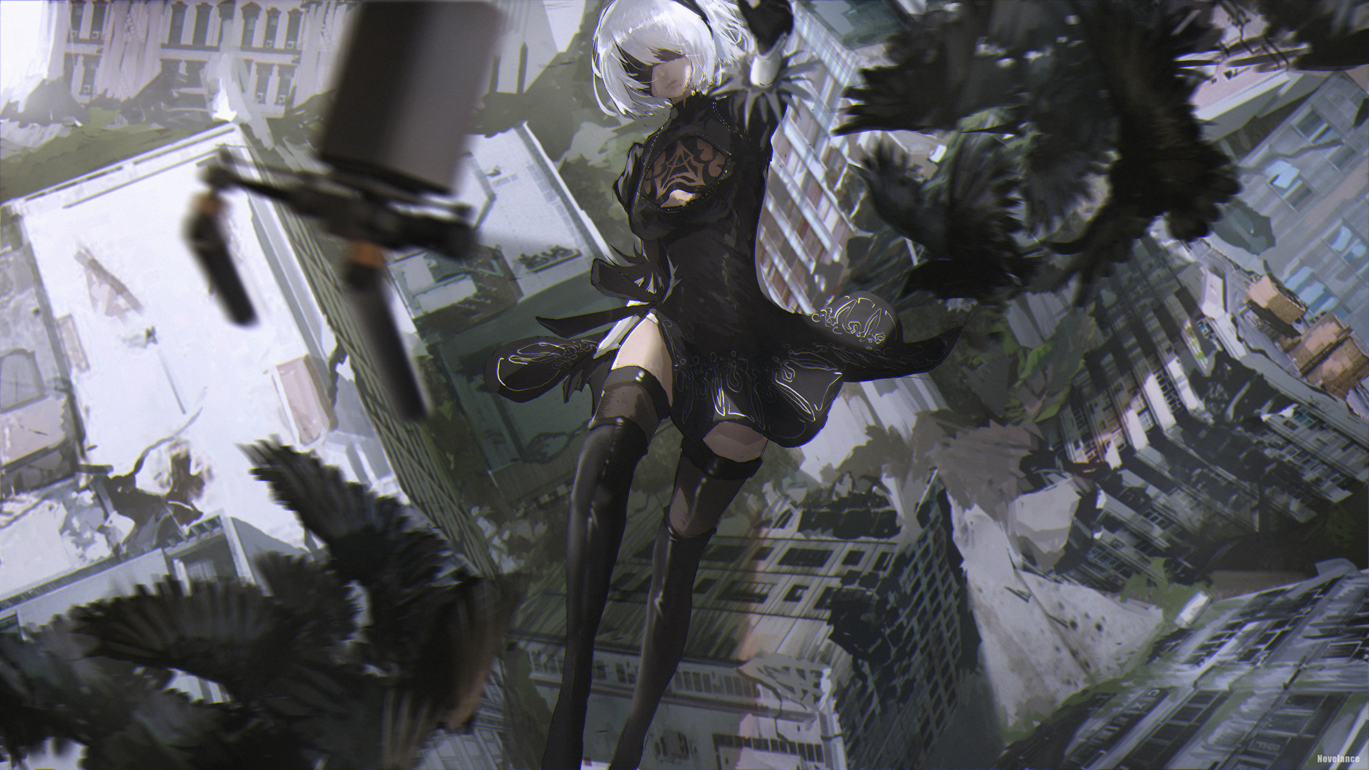 Yorha No 2 Type B Nier Automata Wallpapers