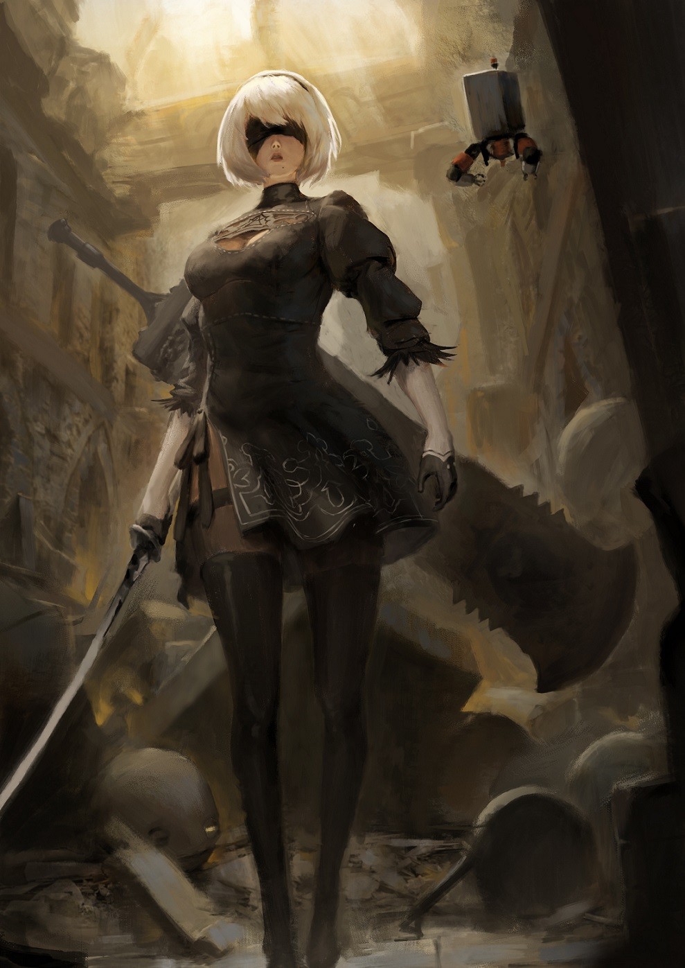 Yorha No.2 Type B Warrior Wallpapers