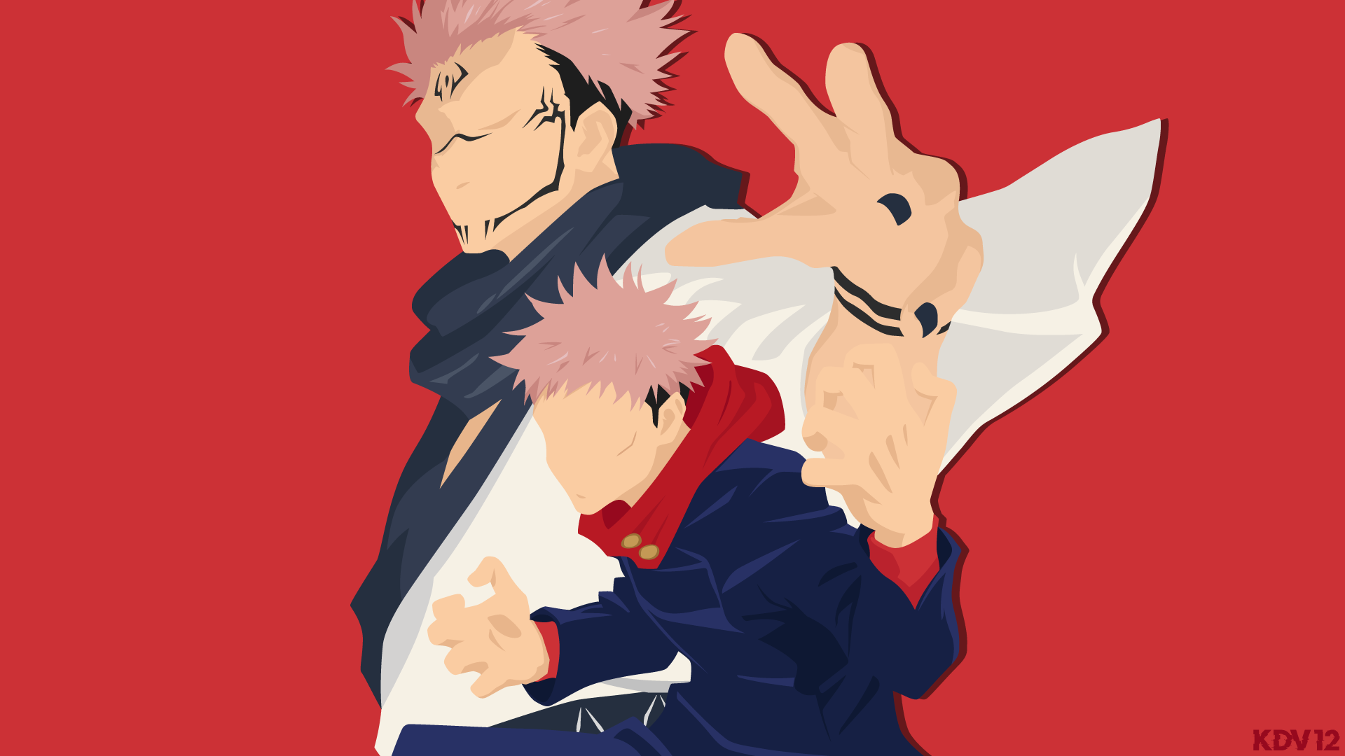 Yuji Itadori X Sukuna From Jujutsu Kaisen Wallpapers