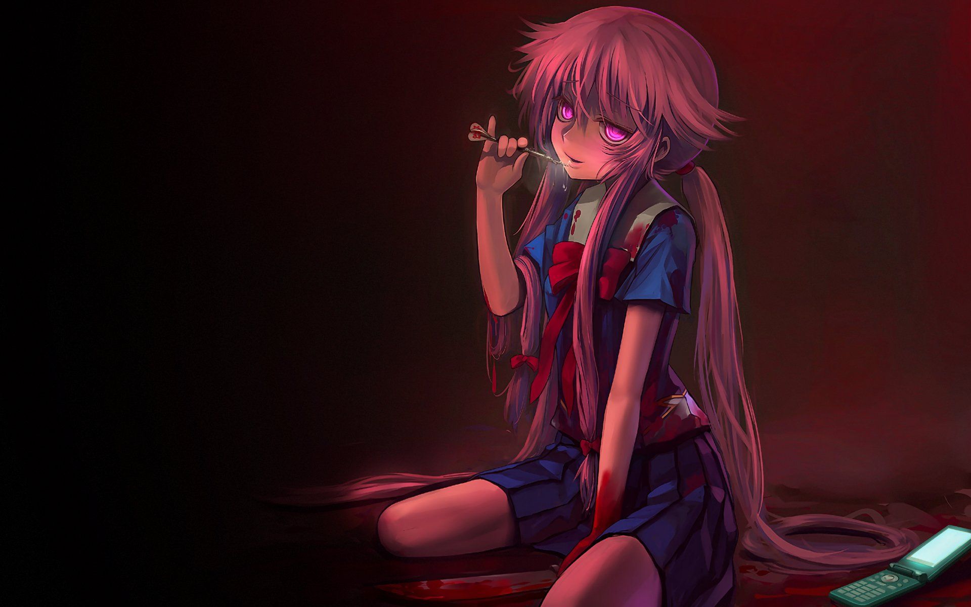 Yuno Gasai From Future Diary Wallpapers