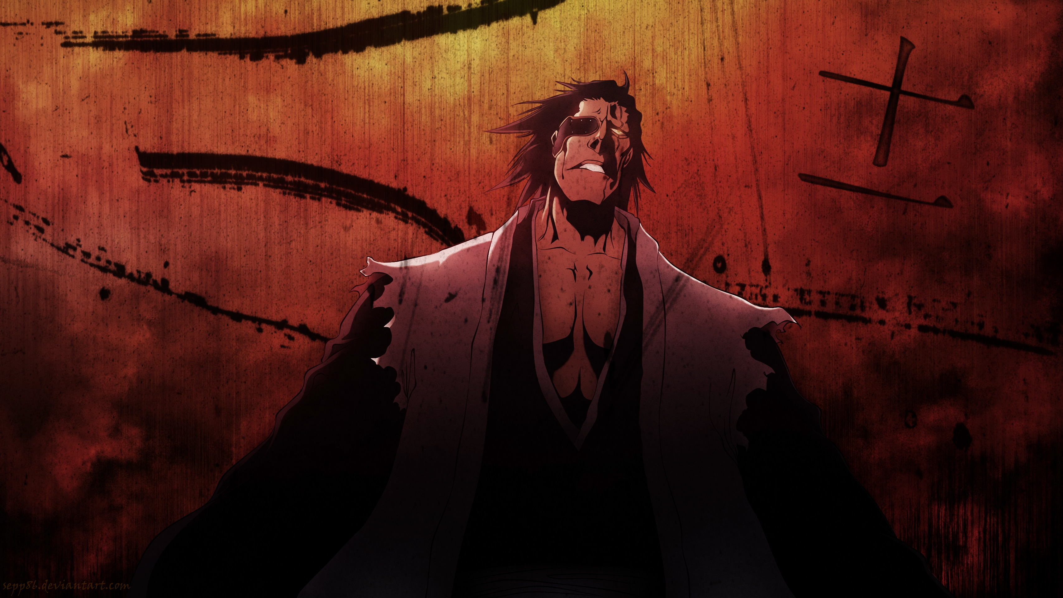 Zaraki Kenpachi Bleach Anime Wallpapers