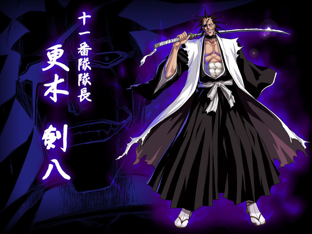 Zaraki Kenpachi Bleach Anime Wallpapers