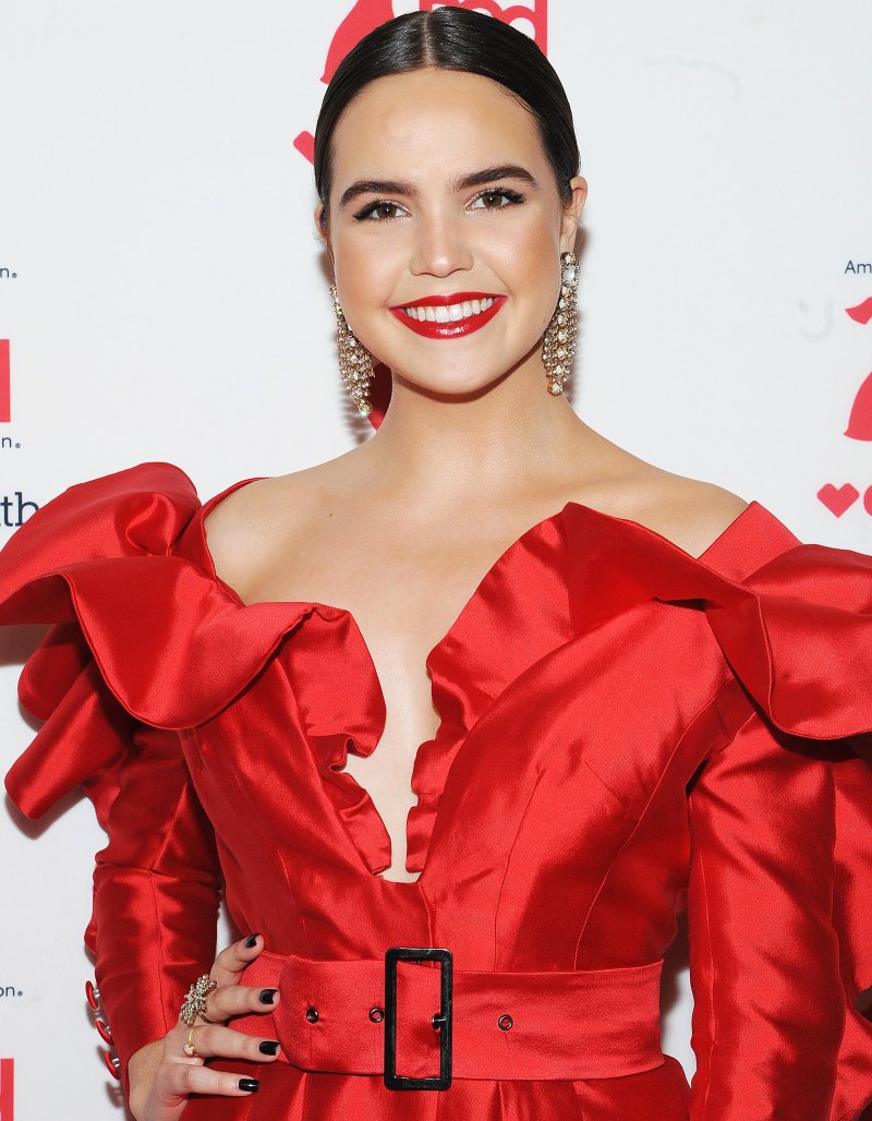 Actress Bailee Madison In Red Dress Wallpapers