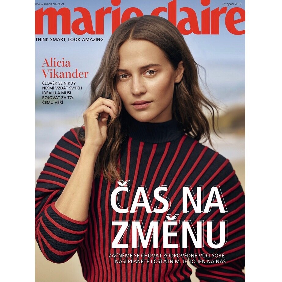 Alicia Vikander For US Marie Claire Wallpapers