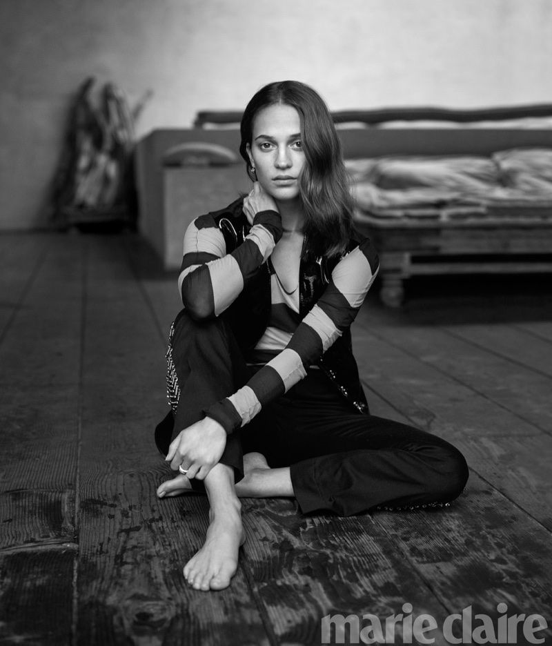 Alicia Vikander For US Marie Claire 2018 Wallpapers