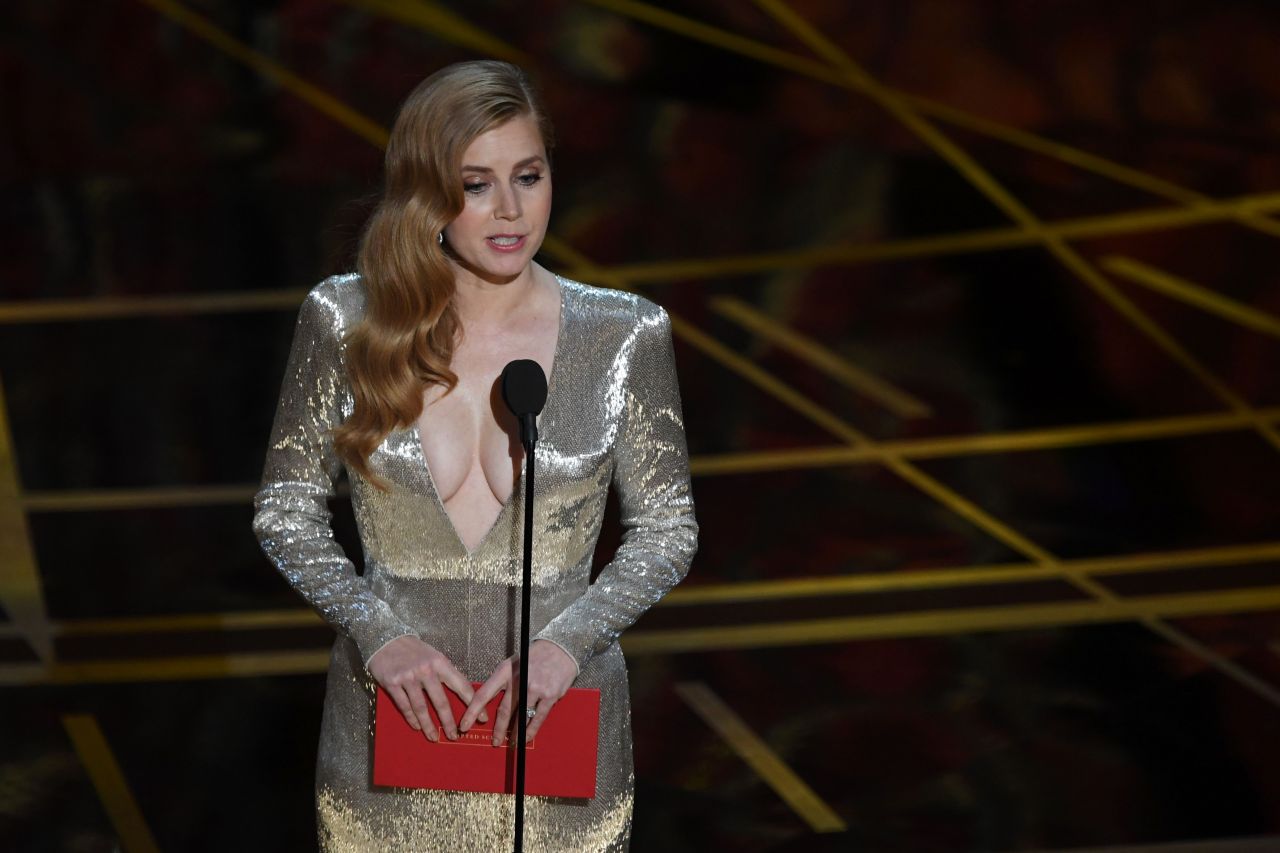 Amy Adams At The Oscars 2017 Wallpapers