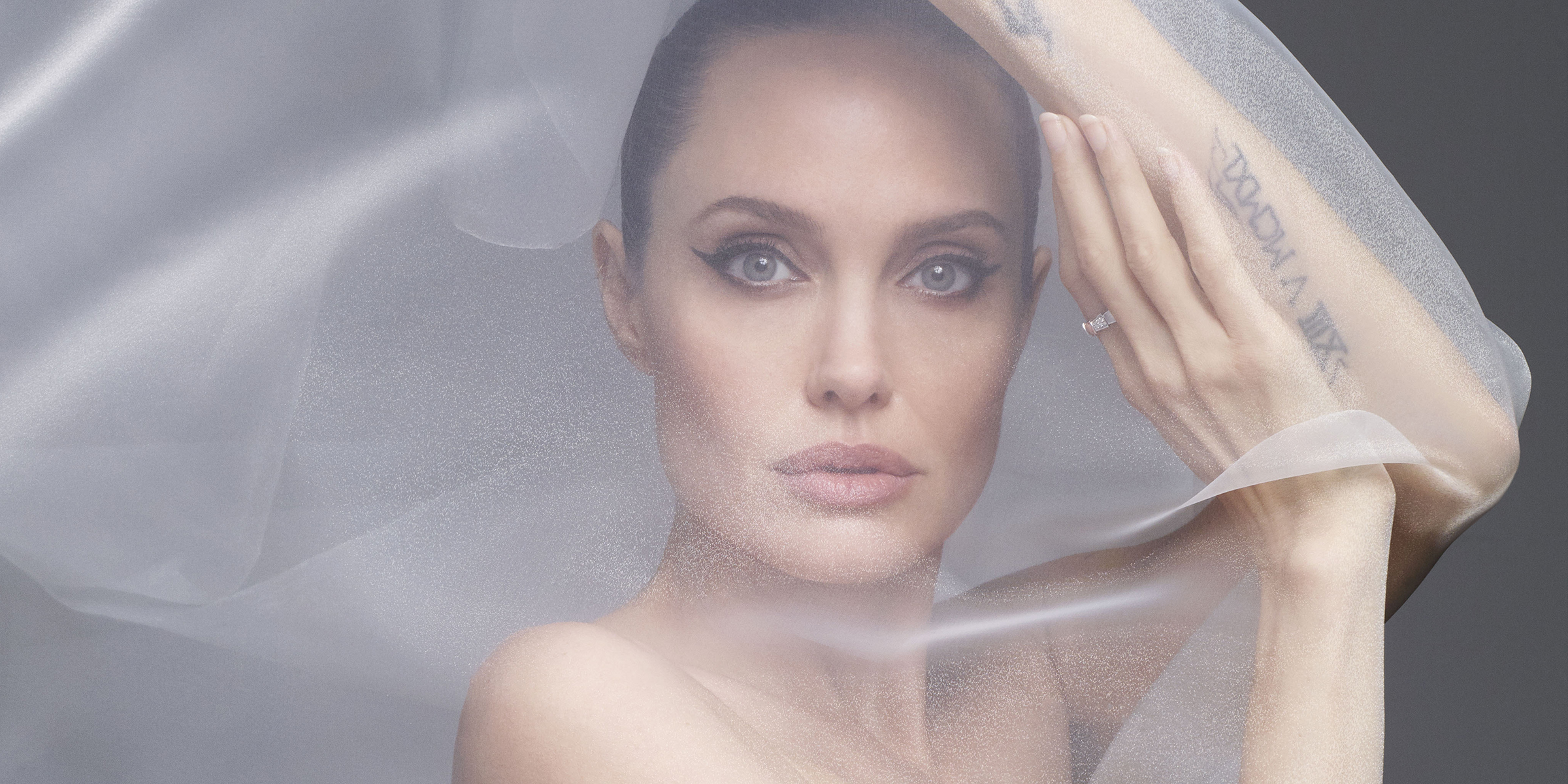 Angelina Jolie For Harpers Bazaar Wallpapers