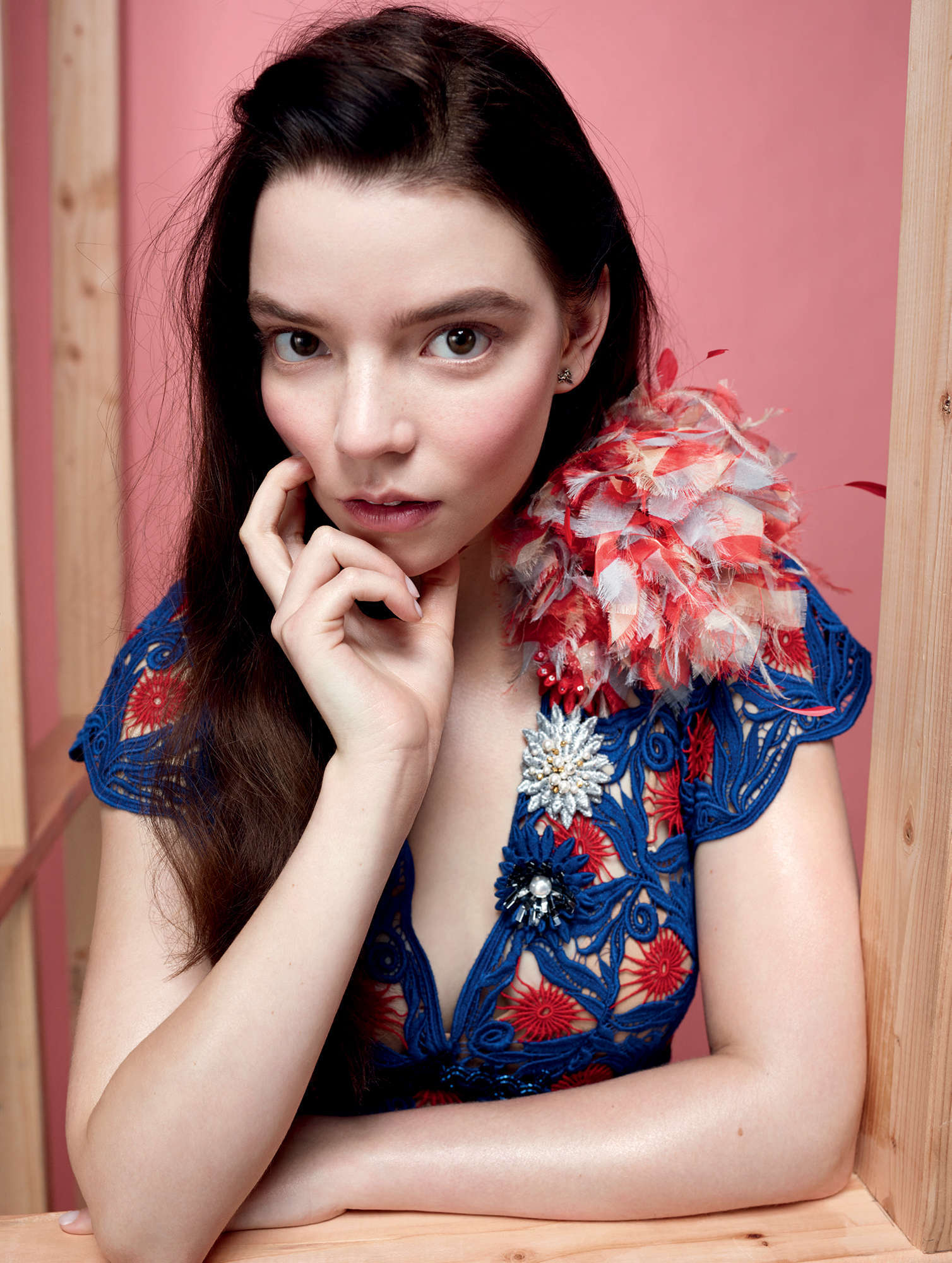 Anya Taylor-Joy in Pink Wallpapers